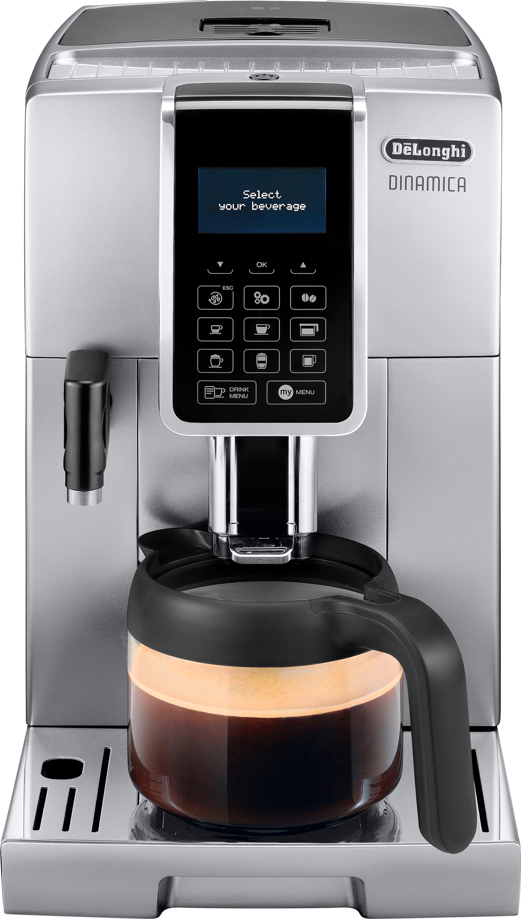 3. Bild von De'Longhi Kaffeevollautomat »Dinamica ECAM 356.77.S«, mit Kaffeekannenfunktion