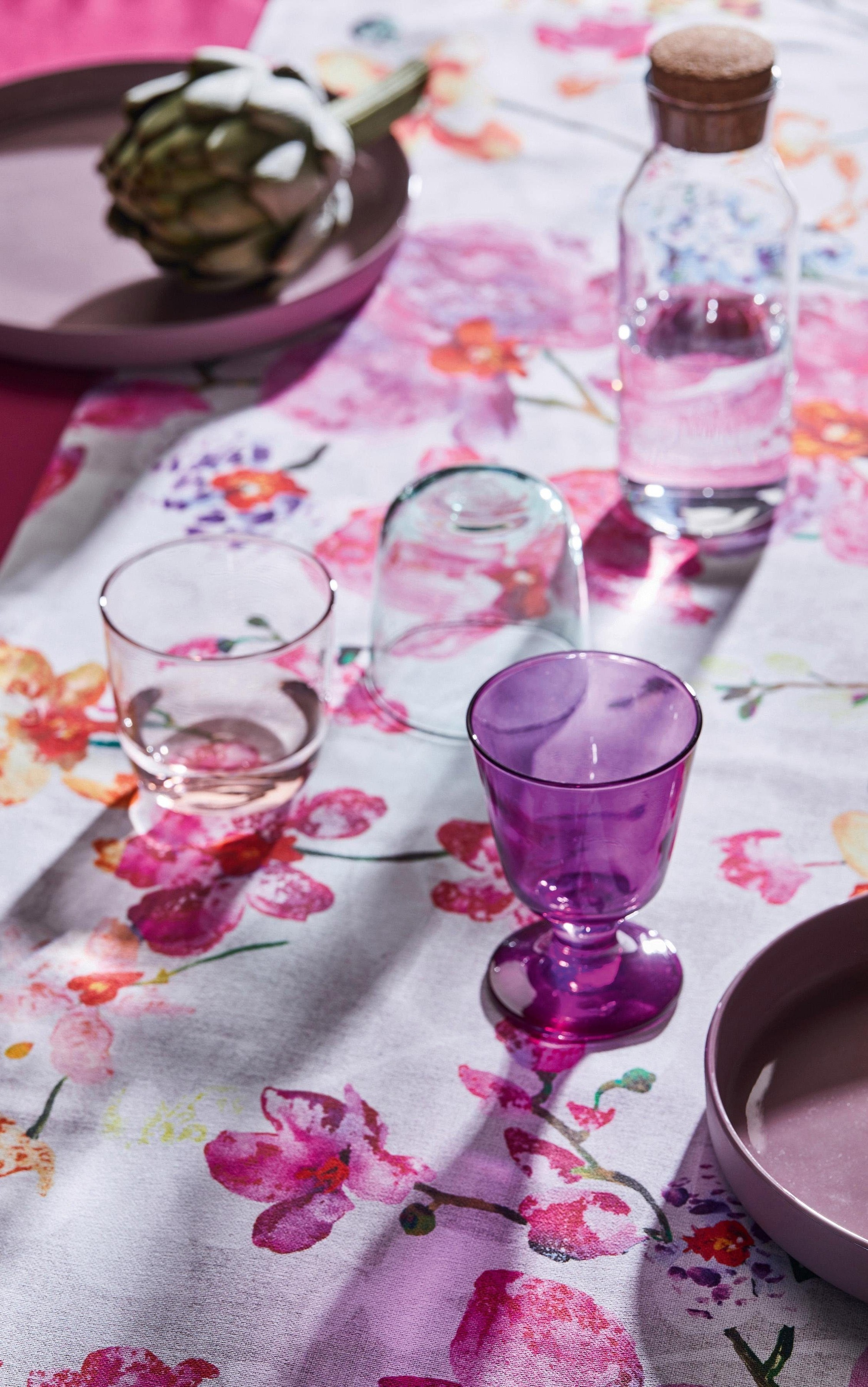 APELT Mitteldecke »7184 SUMMER GARDEN, Sommerdeko, Sommer«, (1 St.), Digitaldruck