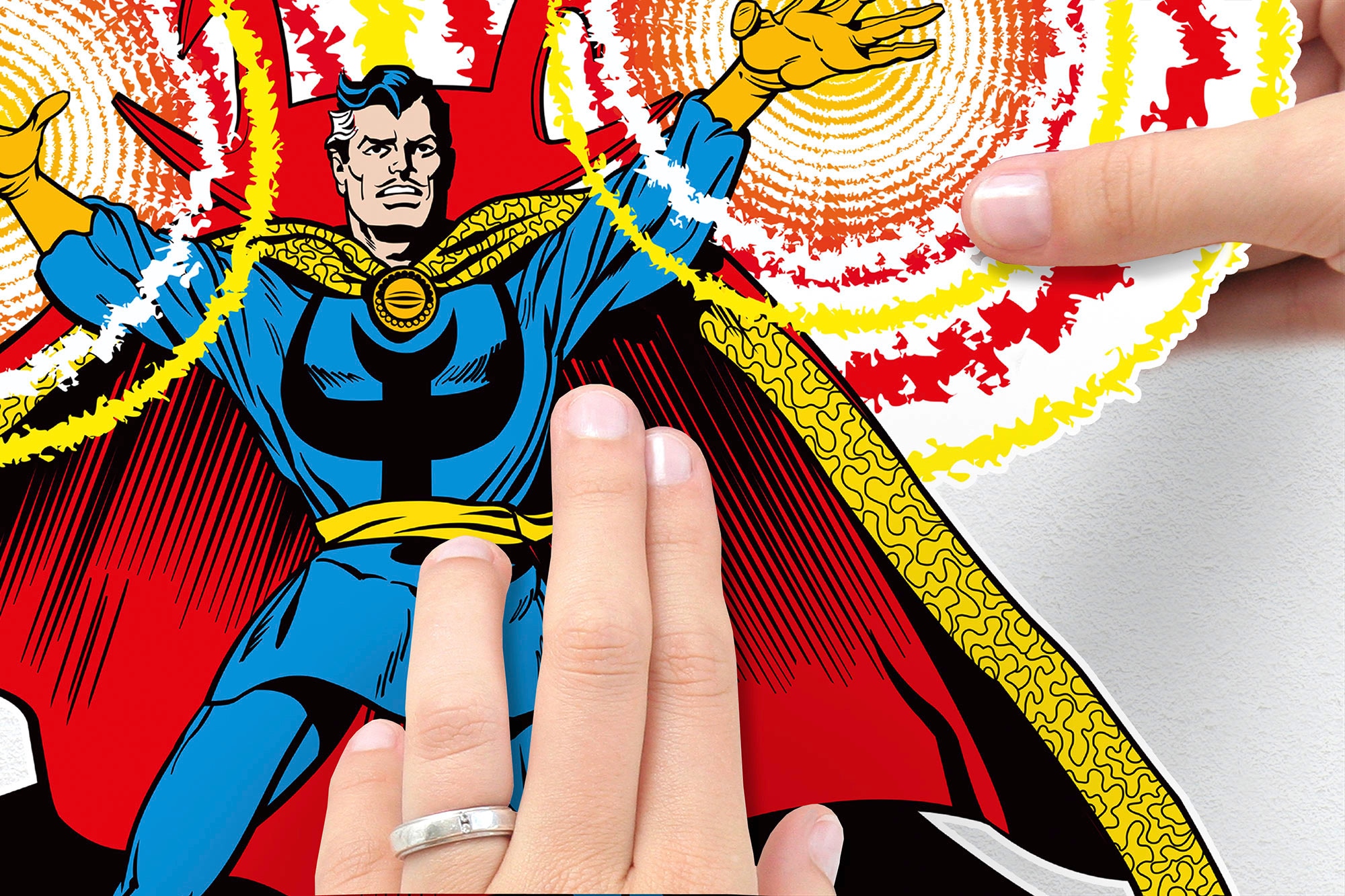 Komar Wandtattoo »Doctor Strange Comic Classic - Größe 50 x 70 cm«, (1 St.), selbstklebend, Wandsticker, Kinderzimmer