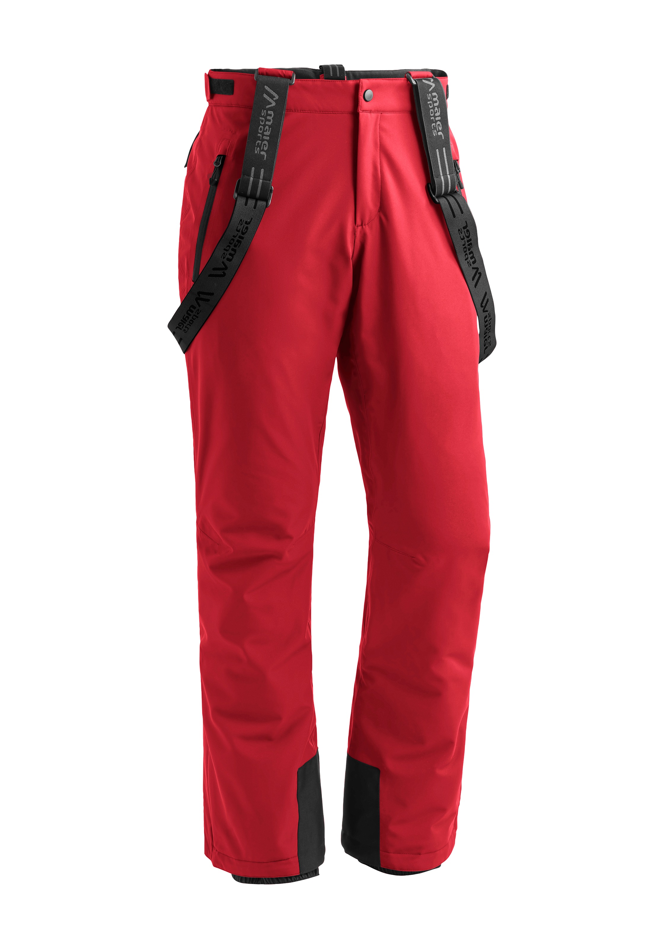 MAIER SPORTS Skihose »Anton Vent slim« Herren Schneehose mit Hosenträgern, wind/wasserdicht, Slim Fit rot 60 - Normalgrößen Normalgrößen 60 Skihose...