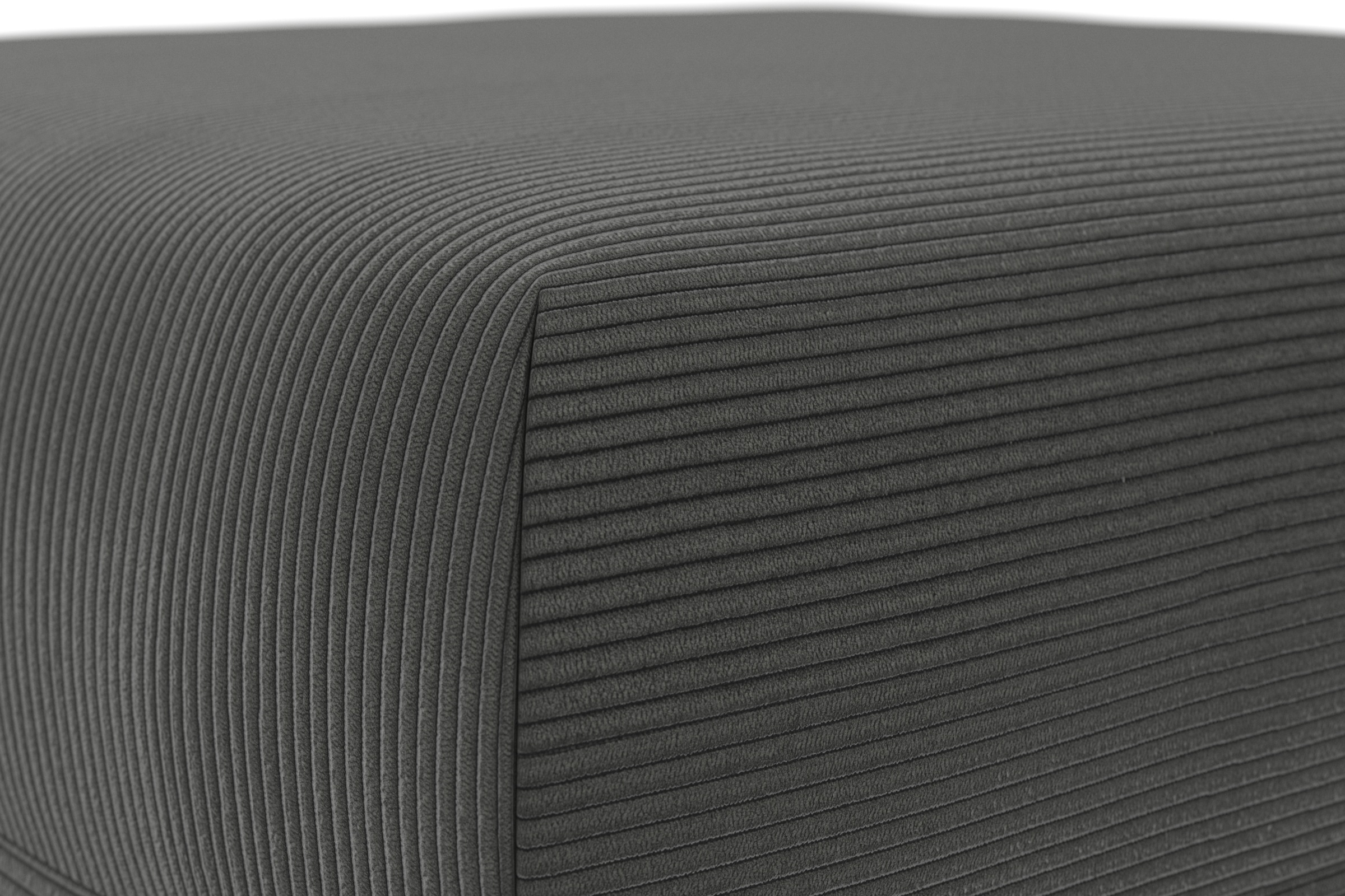 INOSIGN Hocker »Coco«, Cord-Bezug in 2 Ausführungen, Füßen 15 cm hoch