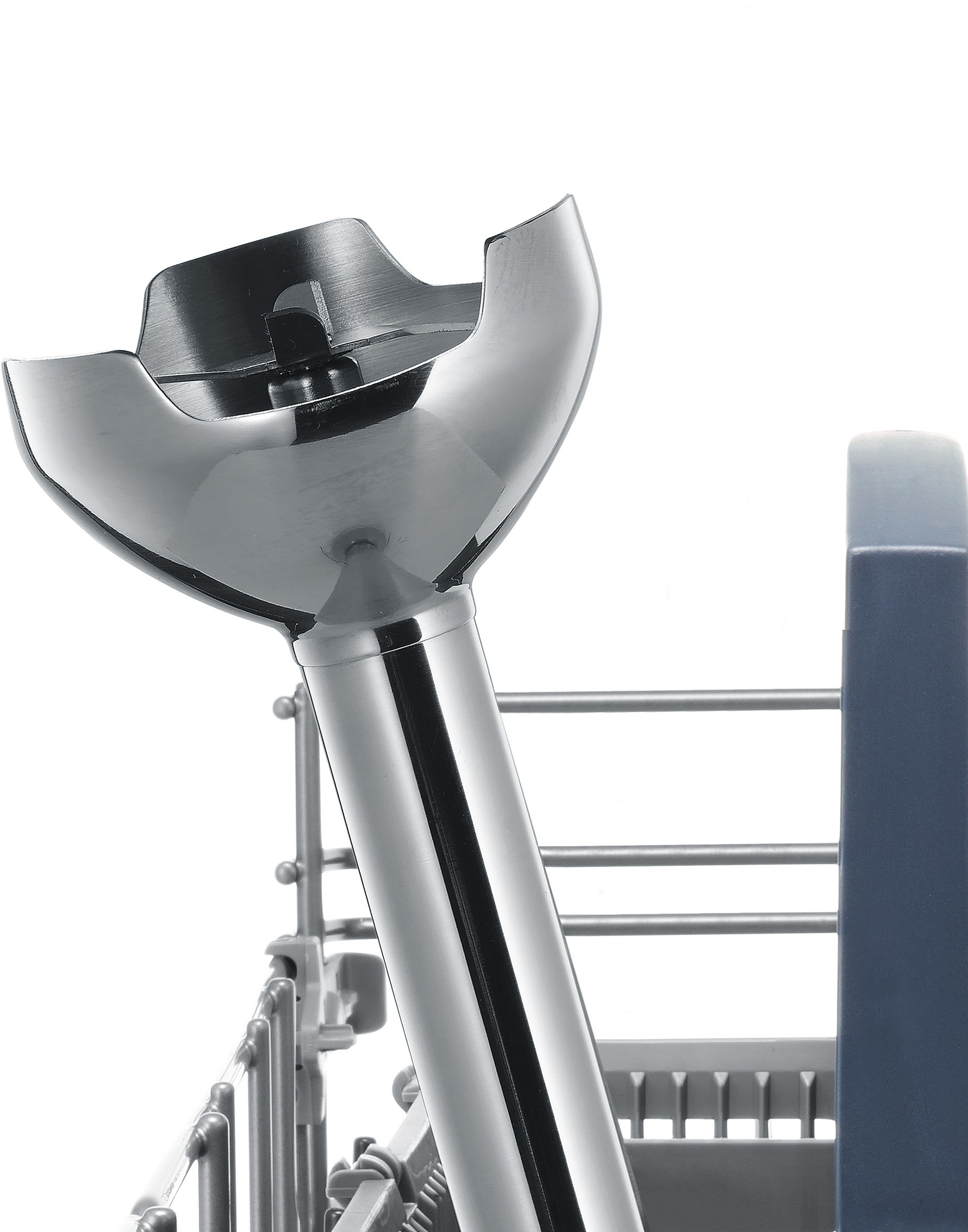 BOSCH Stabmixer »CleverMixx MSM24100, Mixbecher, ergon. Griff, Made in Europe, weiß/rot«, 400 W, schnelles Mixen auf Knopfdruck