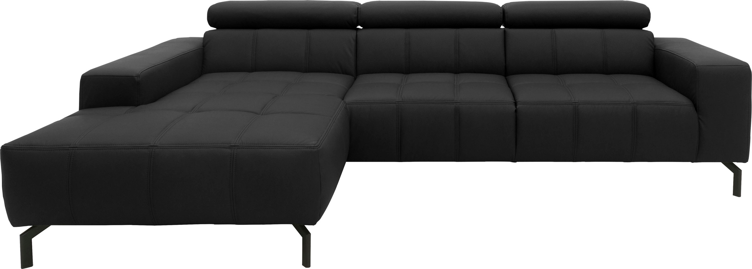 DOMO collection Ecksofa »Cunelli tolle Sitznähte als Designelement, fester günstig online kaufen