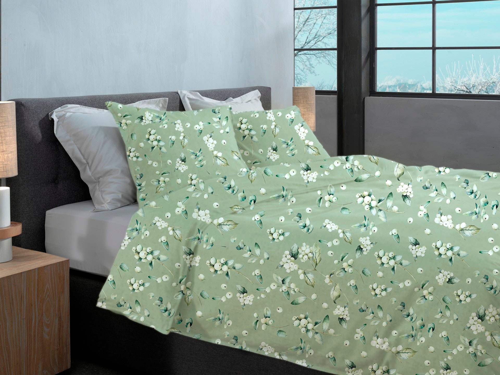 Heckett & Lane Bettwäsche »Ciro« 2 Stk. tlg. hochwertiges Flanell, Bettwäsche ab 135x200 cm.