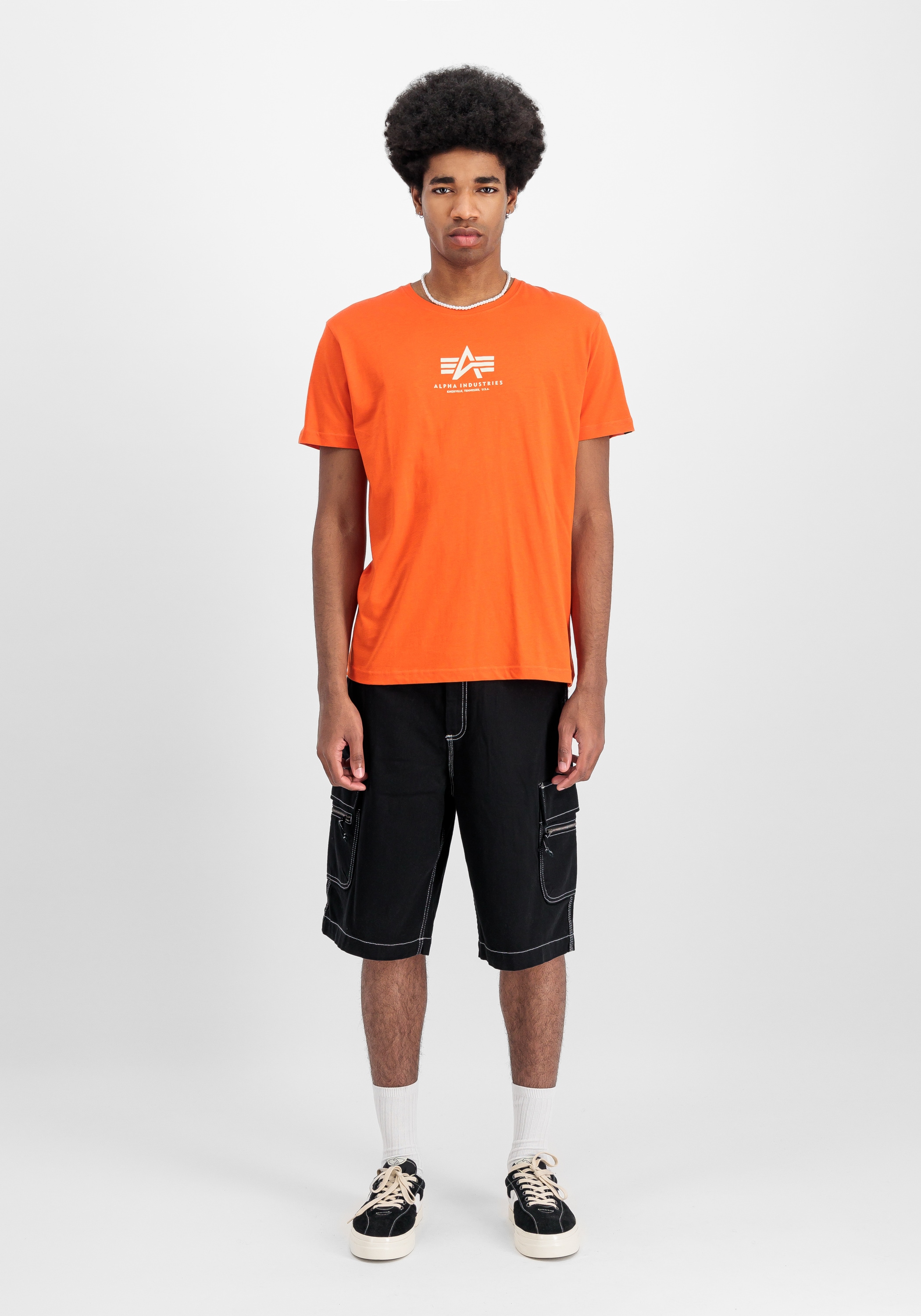 Alpha Industries T-Shirt »Alpha Industries Men - T-Shirts Basic T Mid Logo«