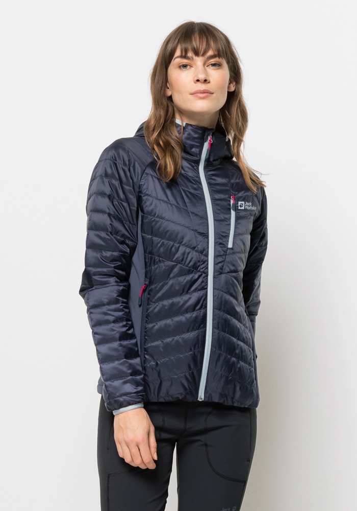 Jack Wolfskin Steppjacke »ROUTEBURN PRO INS JKT W«, mit Kapuze