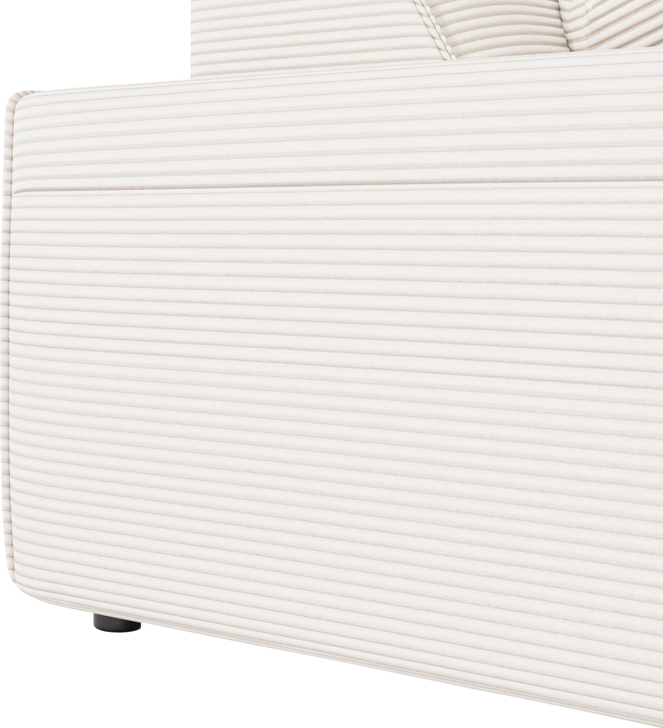 andas Ecksofa »Glimminge L-Form auch in Breitcord, Feincord + Easy care-Bezug,«, Breite 234, Zierkissen