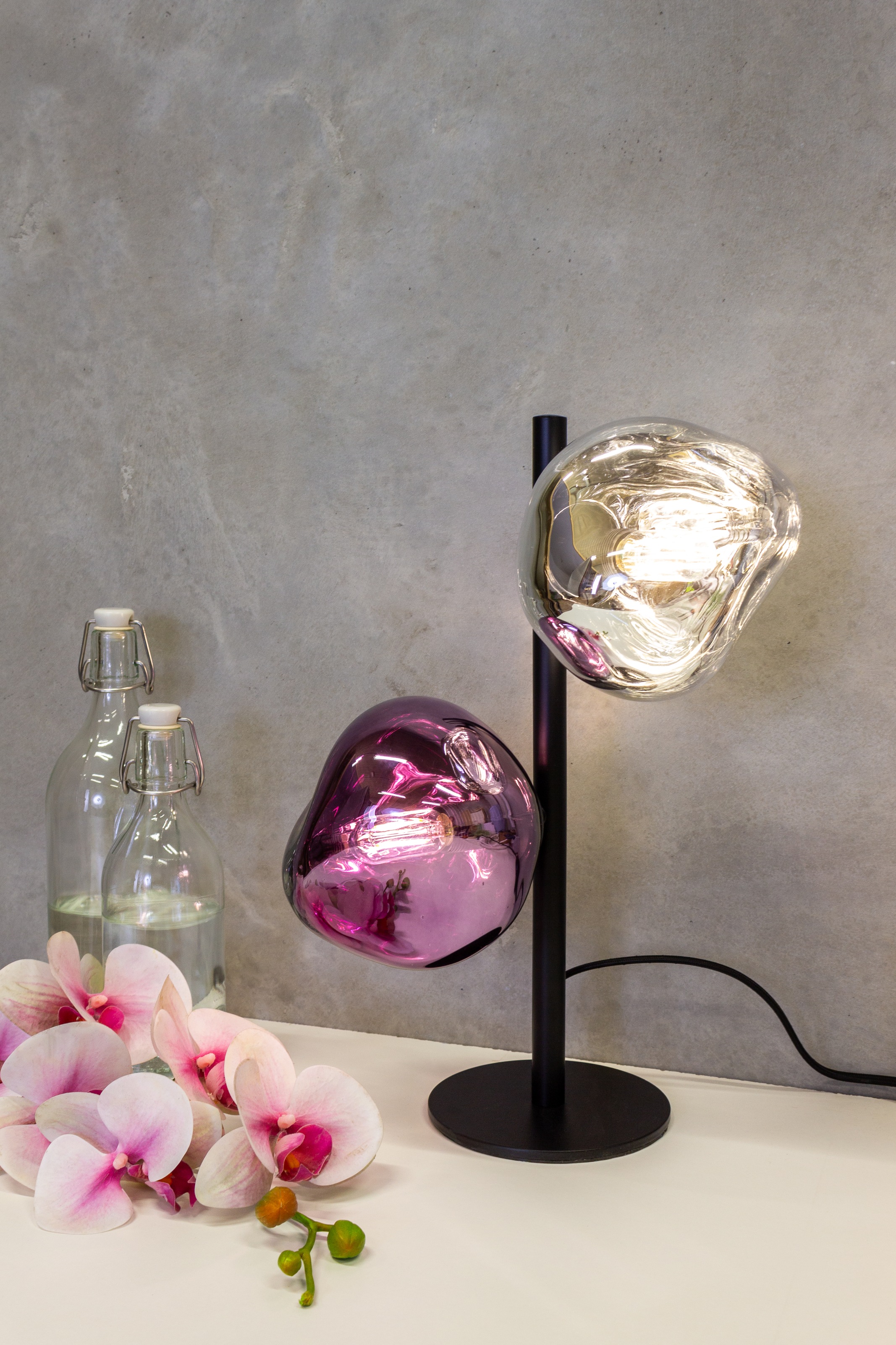ECO-LIGHT Tischleuchte »Canopus«, 2 flammig, Leuchtmittel E14   ohne Leucht günstig online kaufen