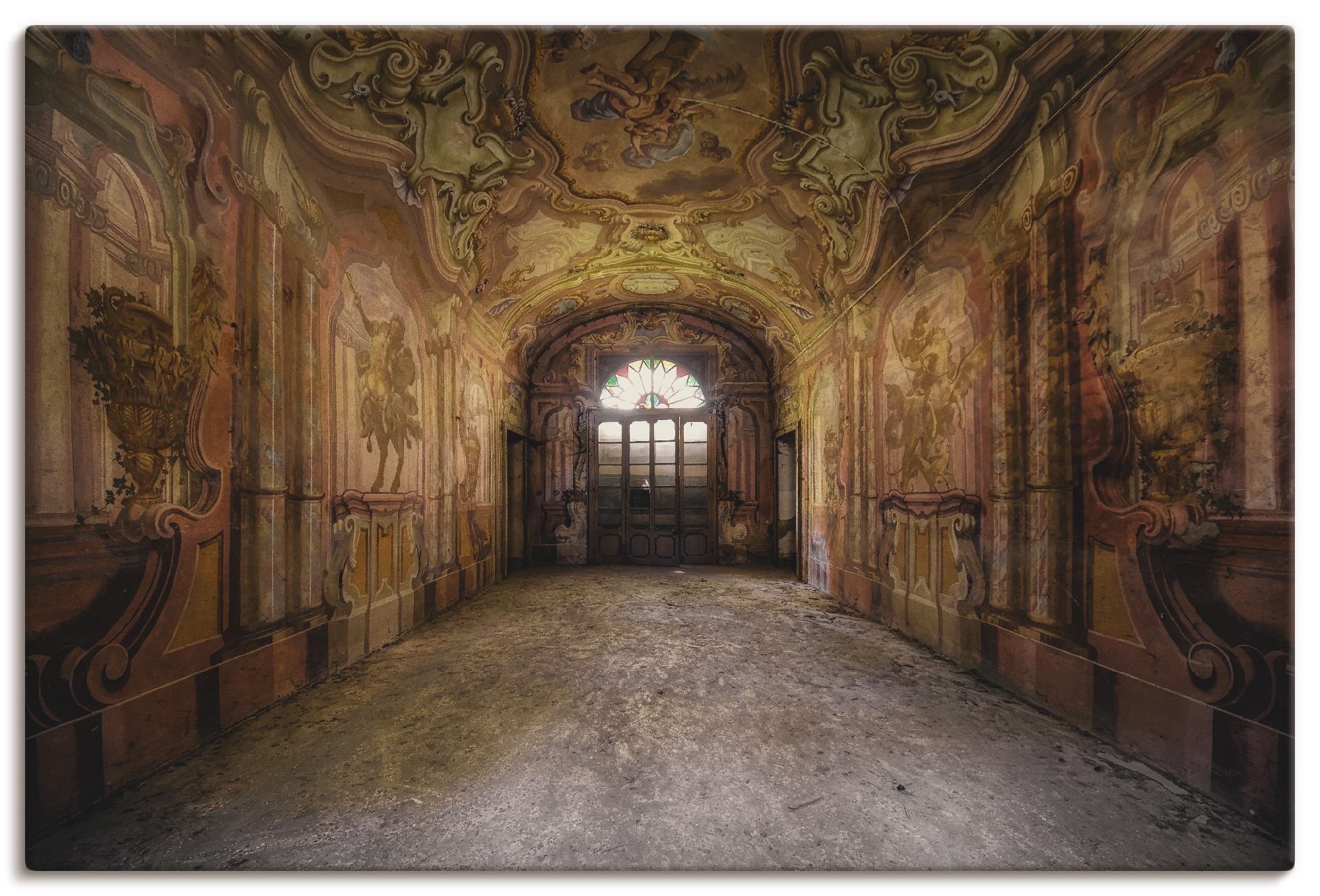 Artland Wandbild »Lost Place - Villa - verlassene Orte«, Gebäude, (1 St.), als Alubild, Outdoorbild, Leinwandbild in verschied. Größen