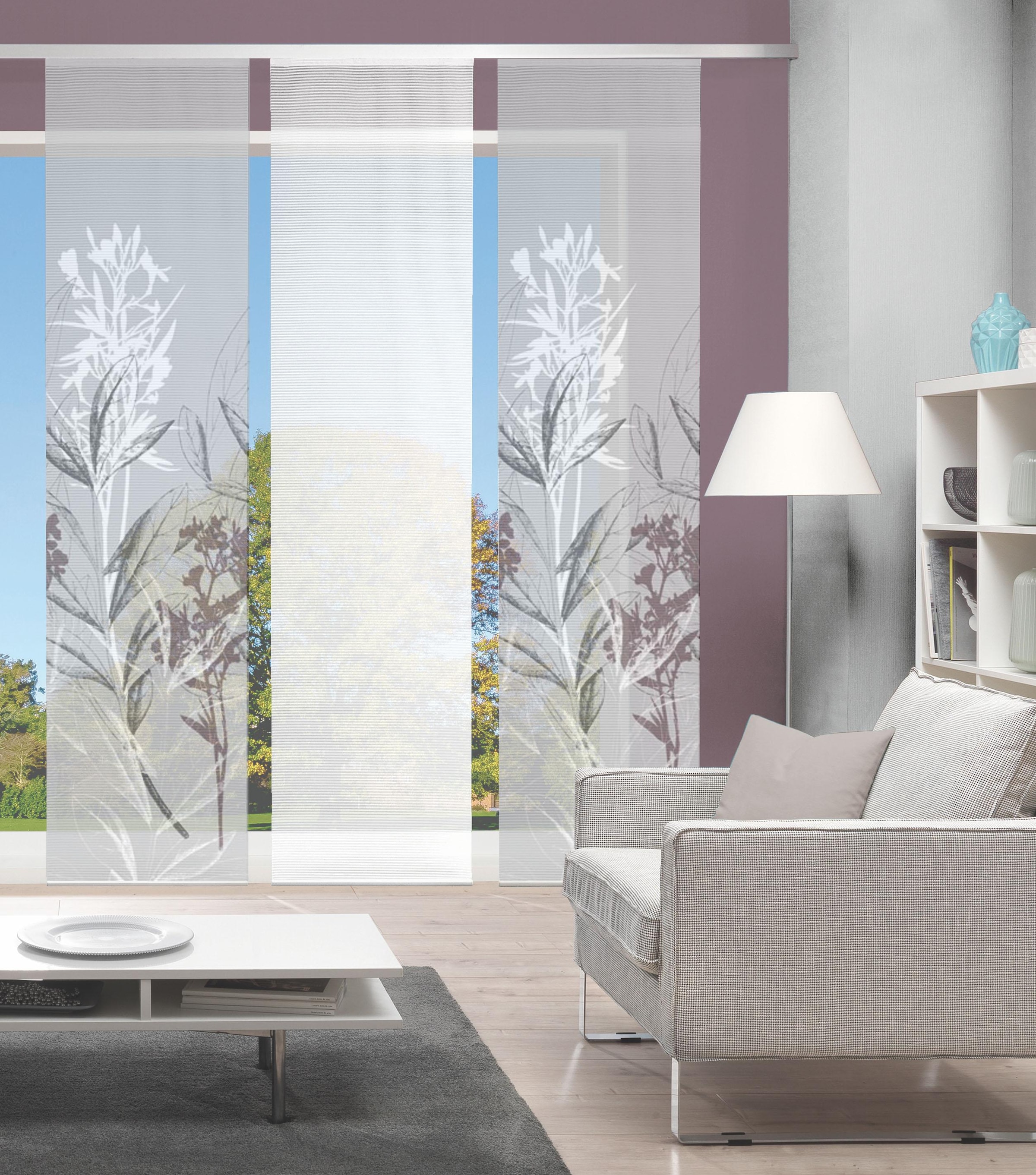 Vision S Schiebegardine »3ER SET SEMORA« Paneelwagen 3 Stk. tlg. HxB: 260x6 günstig online kaufen