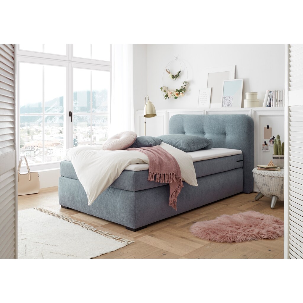 ED EXCITING DESIGN Boxspringbett »La Palma«