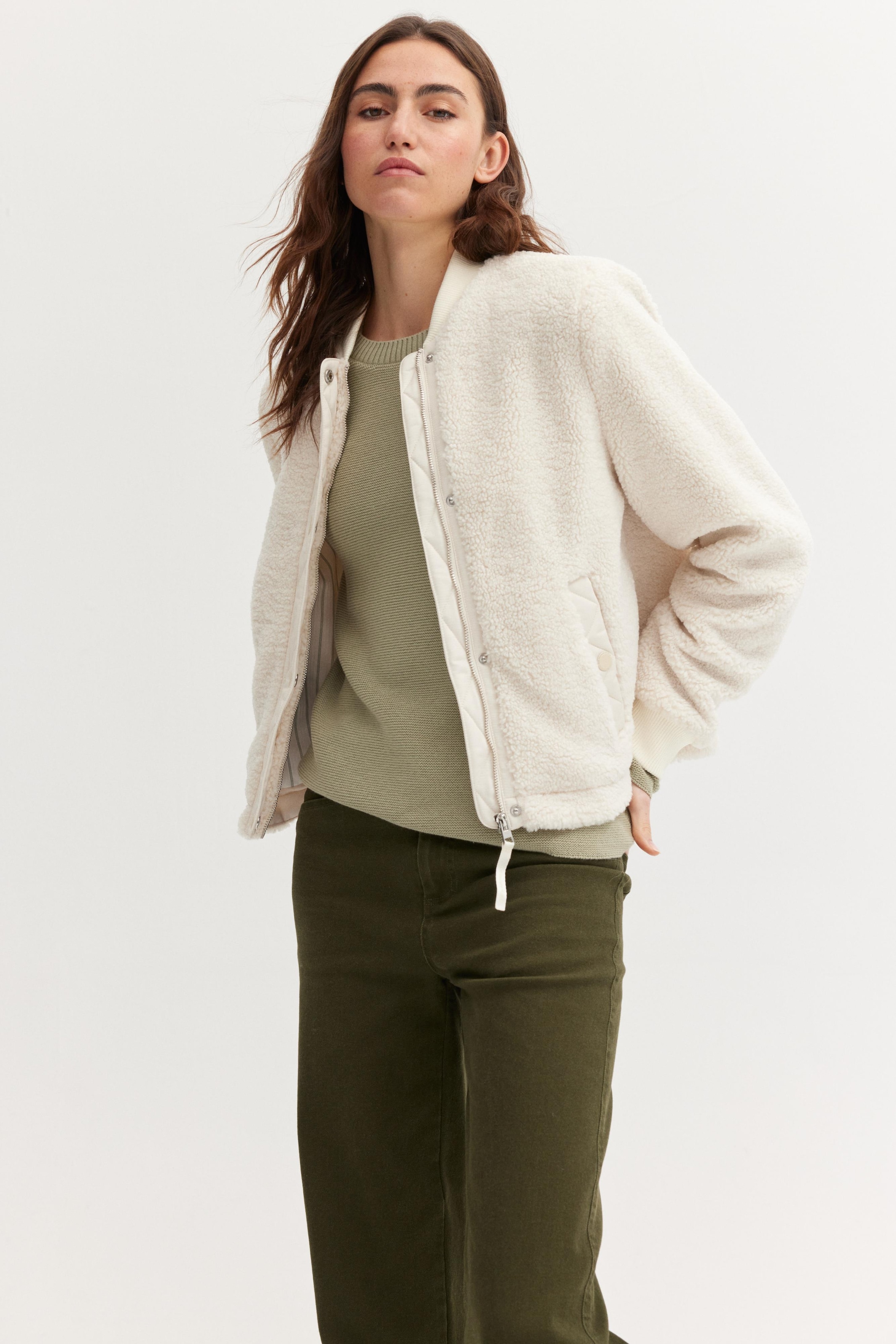 THE FASHION PEOPLE Plüschjacke