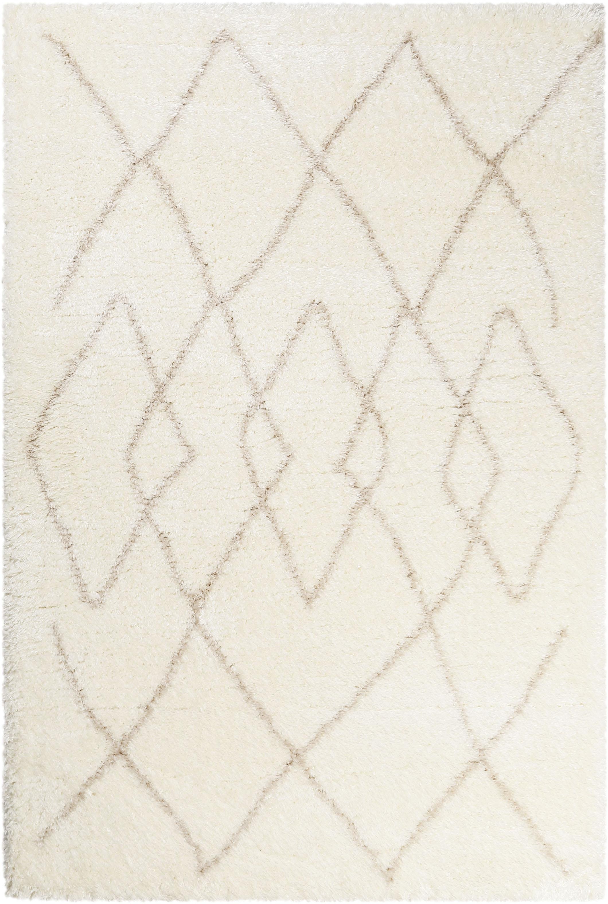 Wecon home Hochflor-Teppich »Afella«, rechteckig, 50 mm Höhe, Wohnzimmer