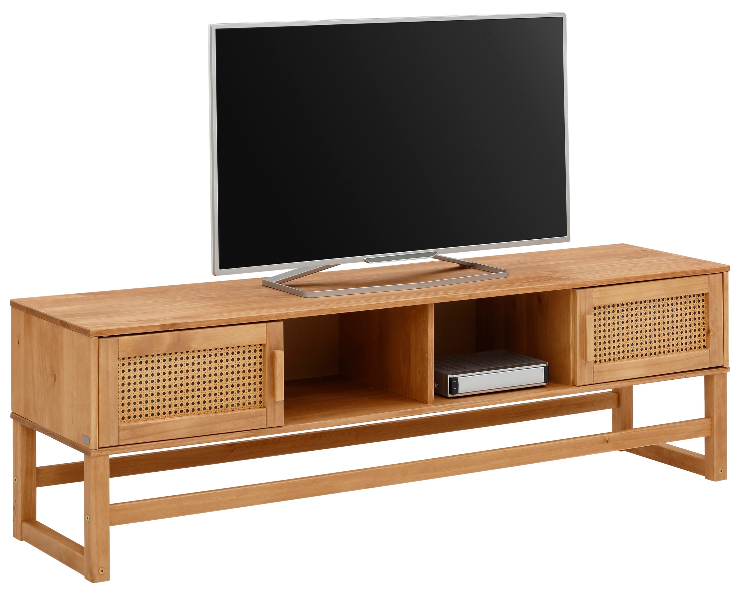 Lowboard OTTO HOME "Linz", gelb (honigfarben), B:160cm H:50cm T:40cm