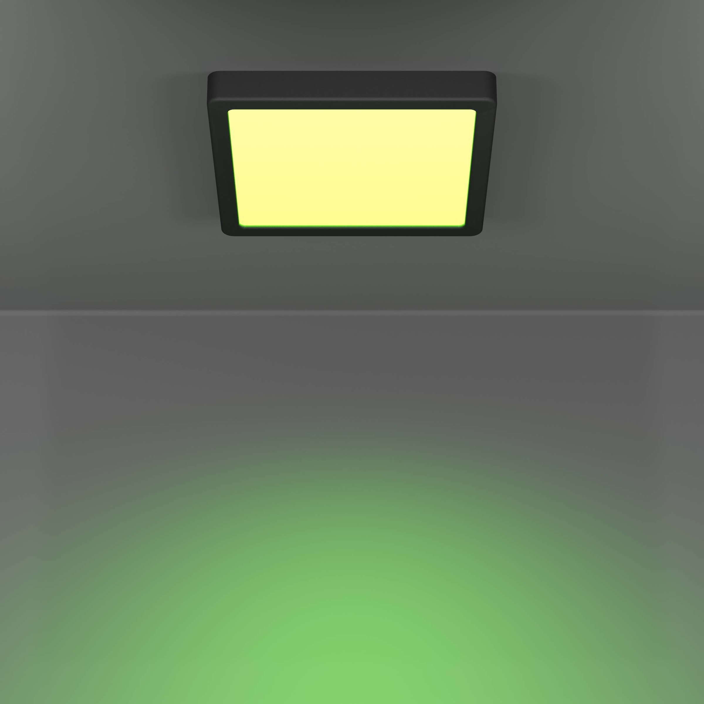 EGLO Aufbauleuchte »Fueva 6-Z Deckenlampe, ZigBee, App und Sprachsteuerung, Badlampe, IP44« LED-Modul 1 Stk. Kaltweiß | RGB