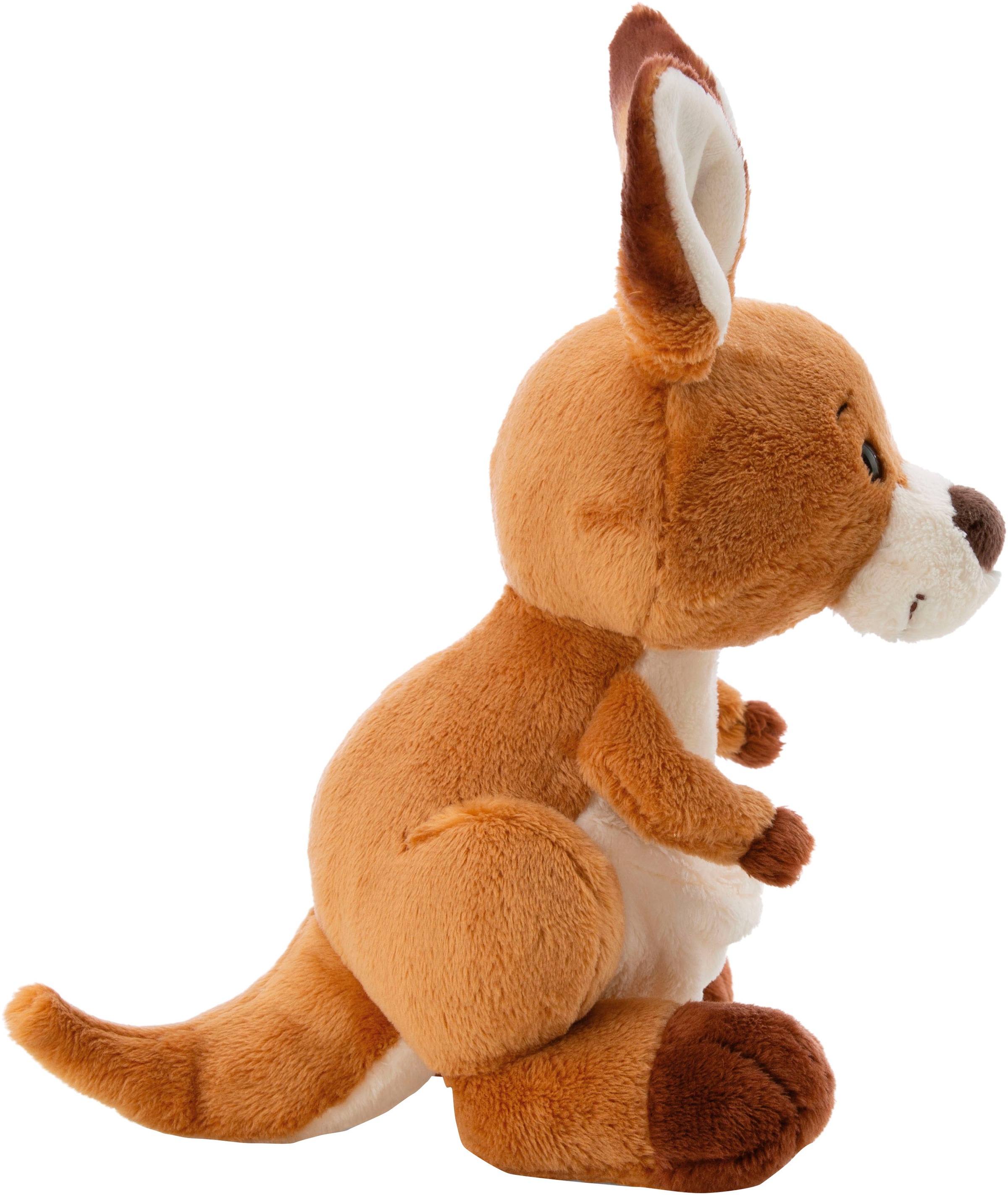 Nici Kuscheltier »Wild Friends GREEN, Känguru Kelly 21 cm stehend«