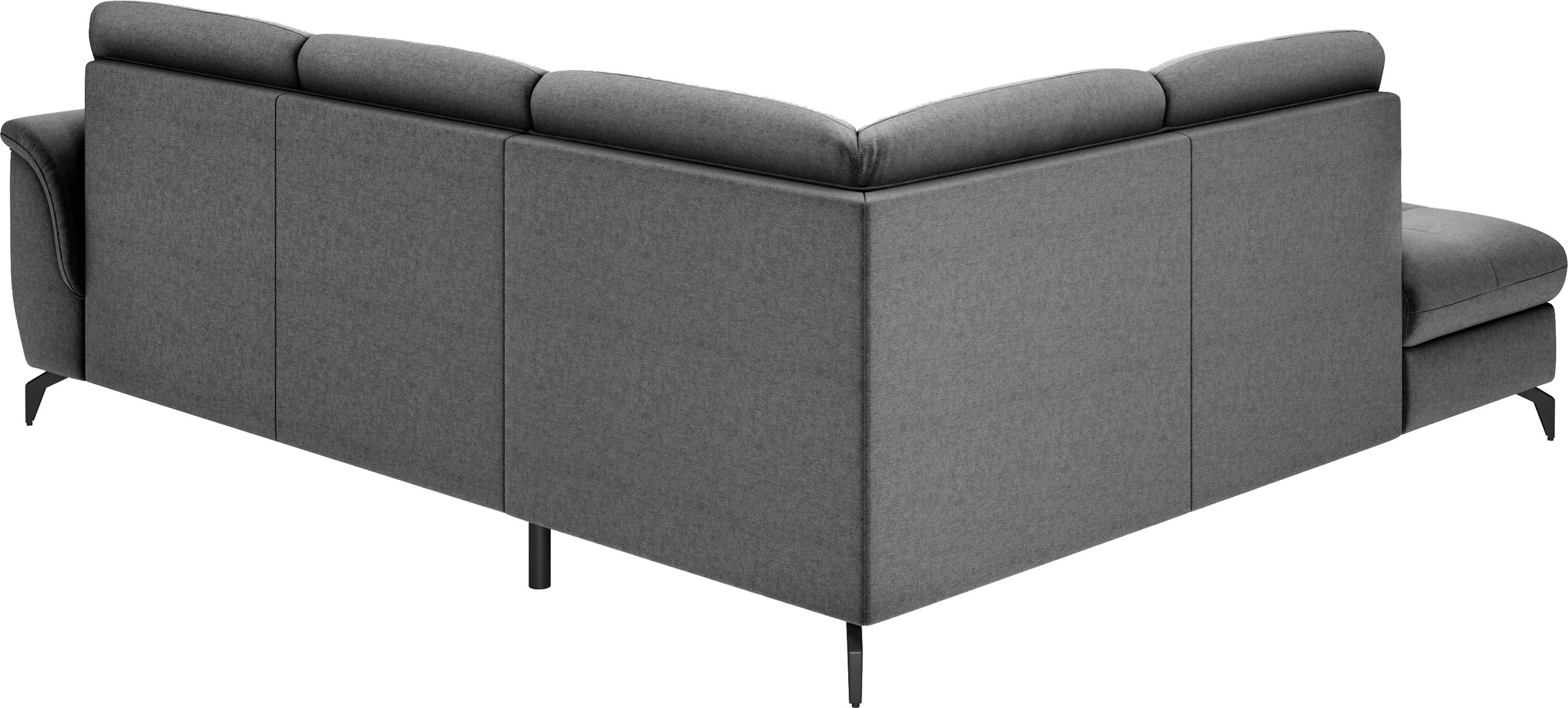 sit&more Ecksofa »Zora L-Form«, wahlweise mit Bettfunktion und Bettkasten