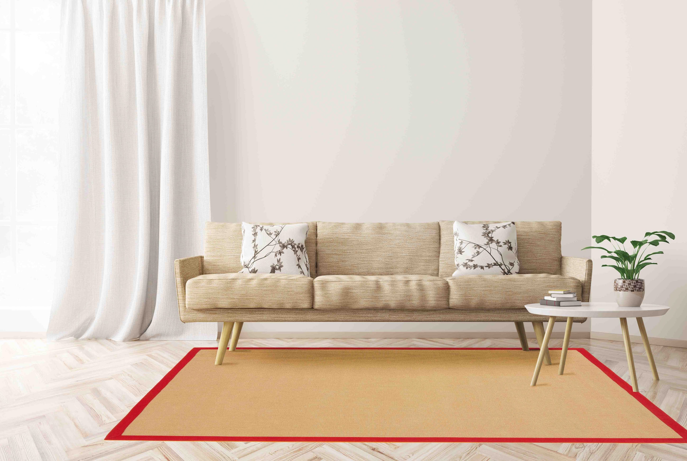 carpetfine Sisalteppich »Sisal, auch als Läufer erhältlich«, rechteckig, 5 günstig online kaufen
