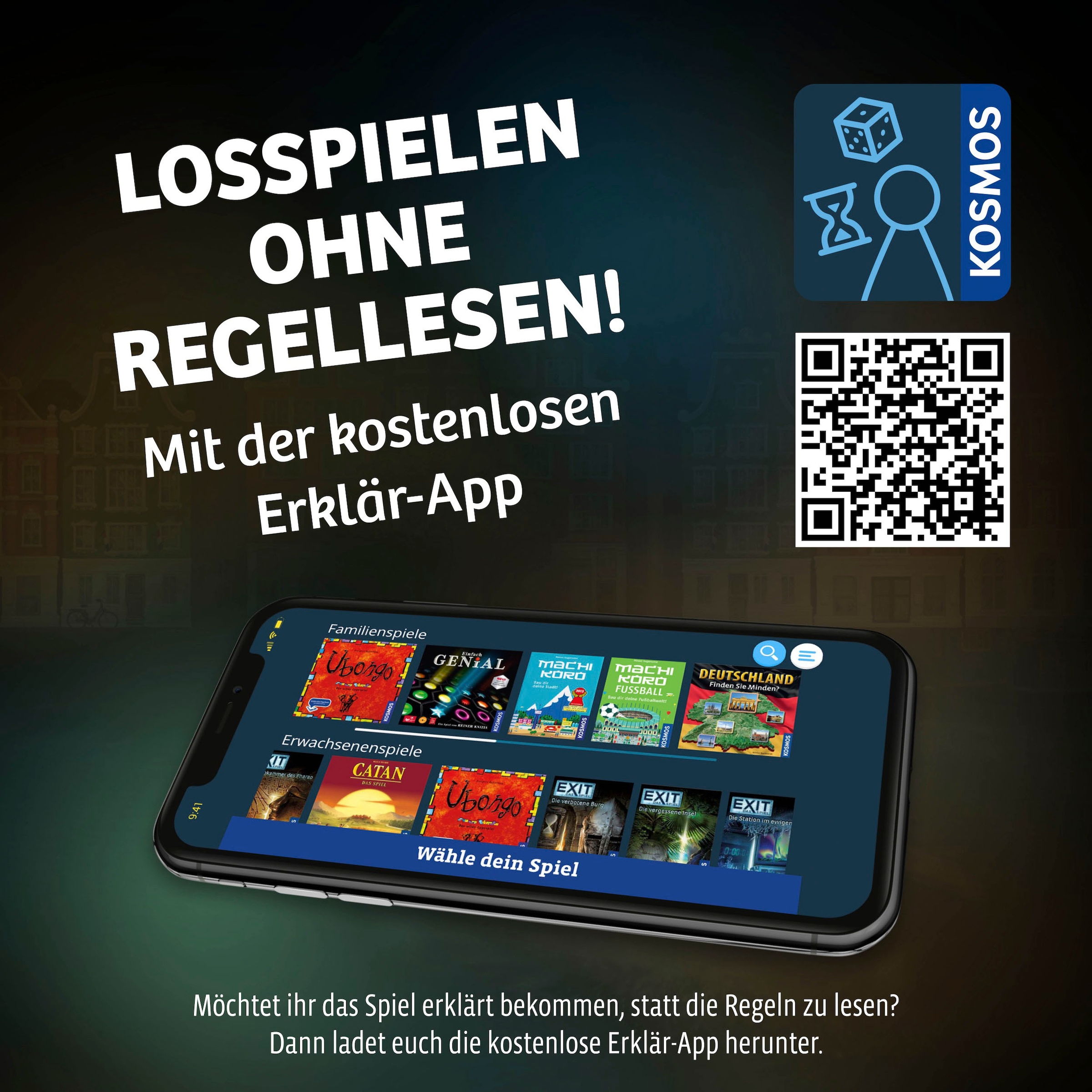 Kosmos Spiel »EXIT, Das Spiel: Die Jagd durch Amsterdam (F)« Made in Germany