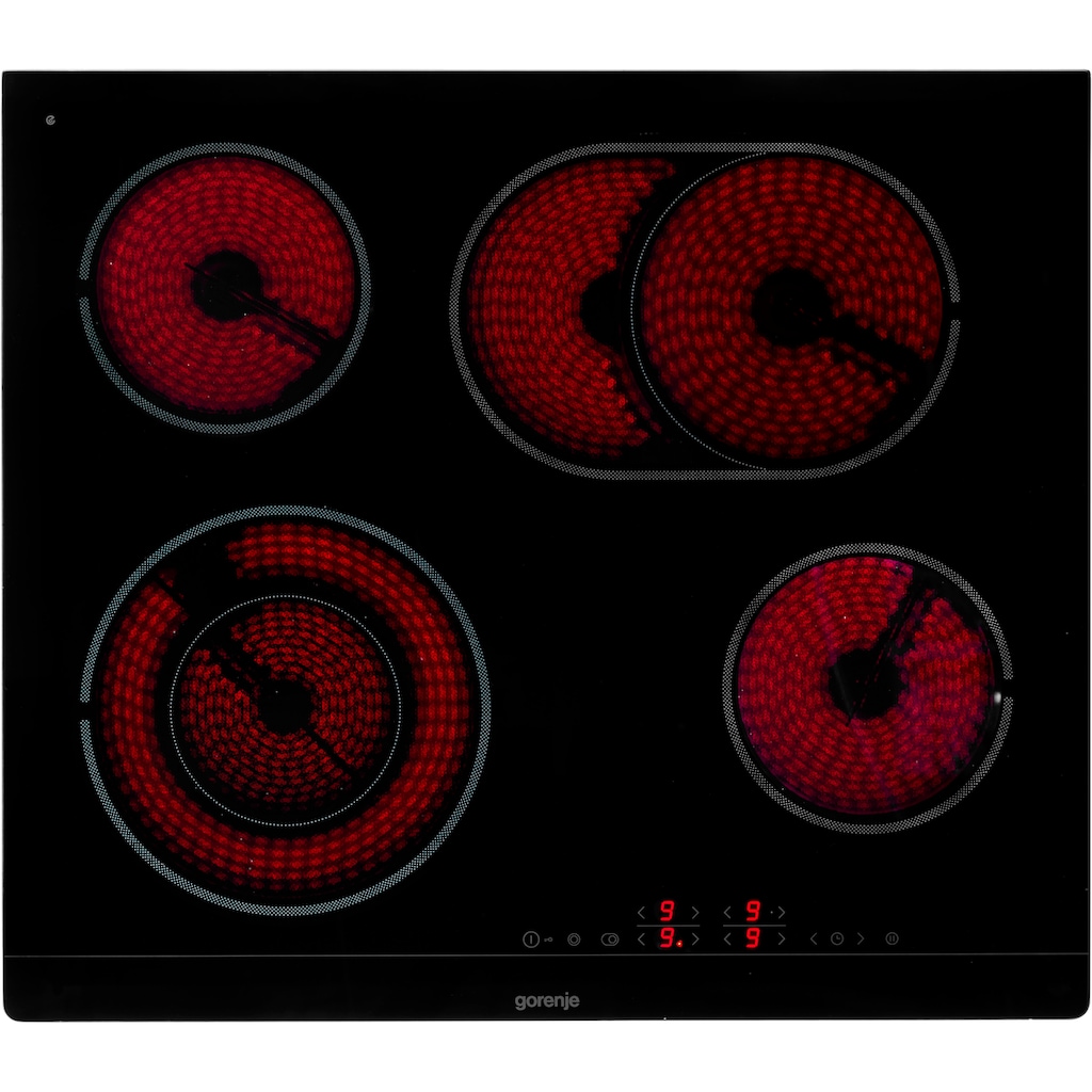 GORENJE Backofen-Set »Black Pacific Basic Set«, BOS6737E13BGOT, mit 1-fach-Teleskopauszug, Aqua Clean, (Set), ExtraSteam