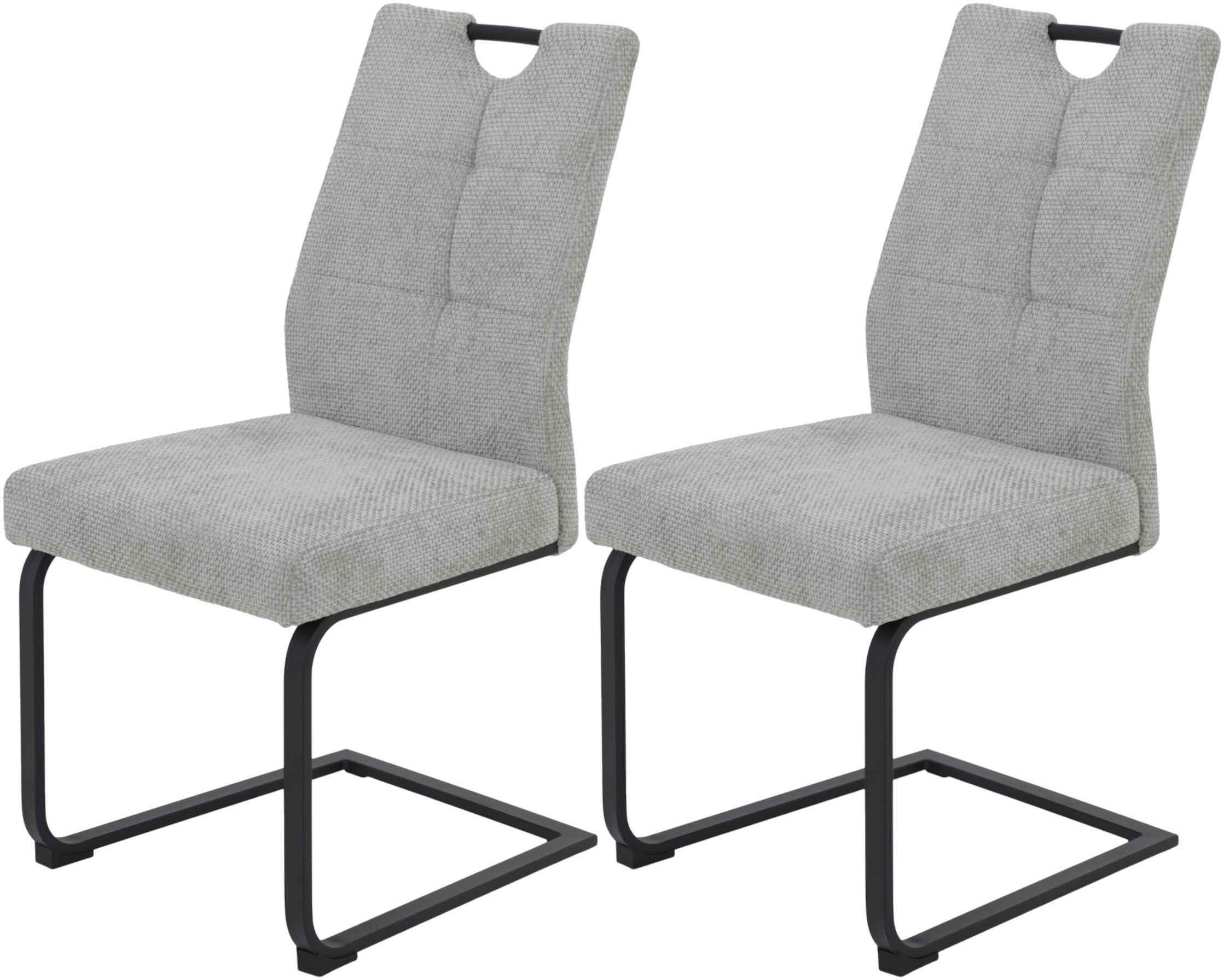 HELA Freischwinger »EVA Esszimmerstuhl«, (Set), 2 St., XL-Breite, Komfortsi günstig online kaufen