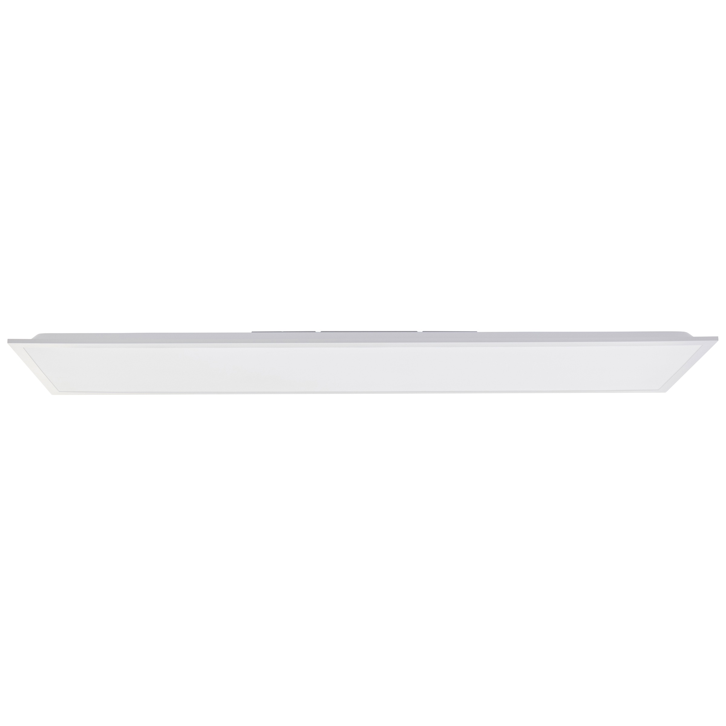 Brilliant LED Deckenleuchte »Briston«, Aufbaupaneel, 120 x 30 cm, 3700 lm, 3000-6500 K, dimmbar, IC-RGB, weiß