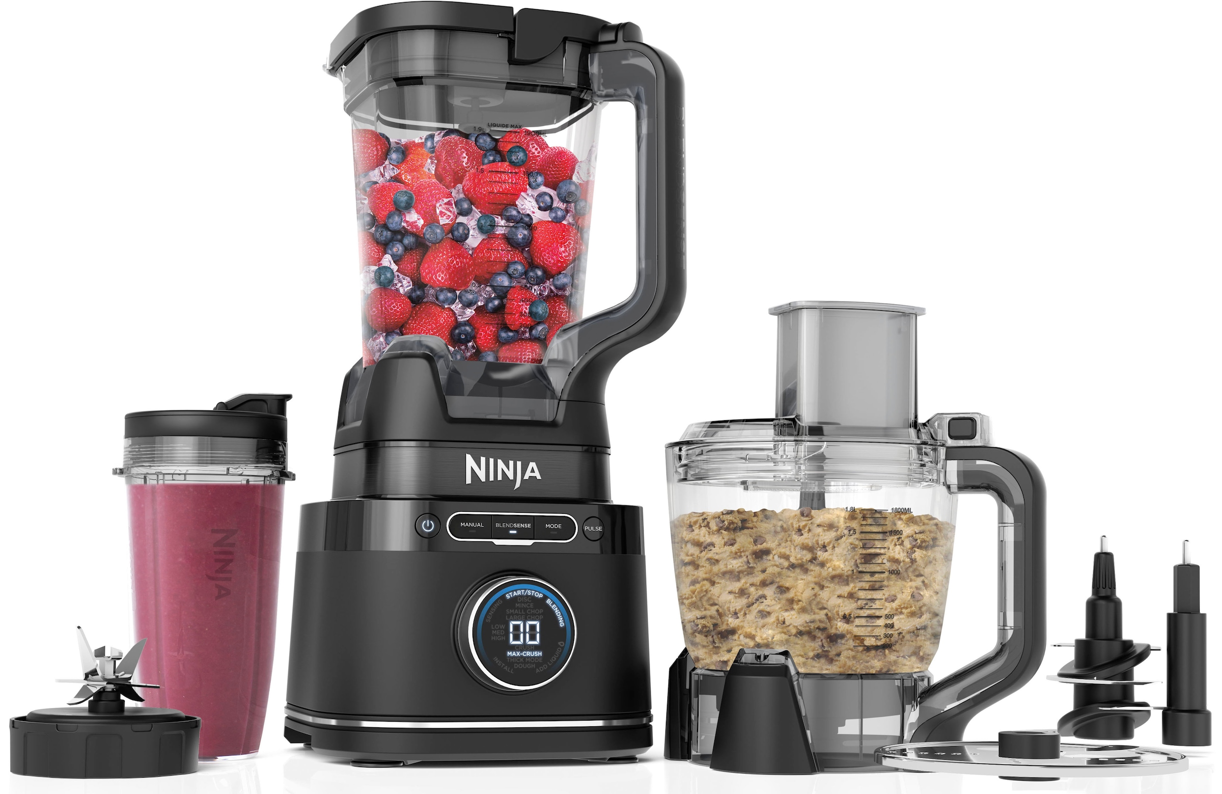 NINJA Standmixer »Detect Power Mixer & Processor Pro TB401EU«, 1200 W