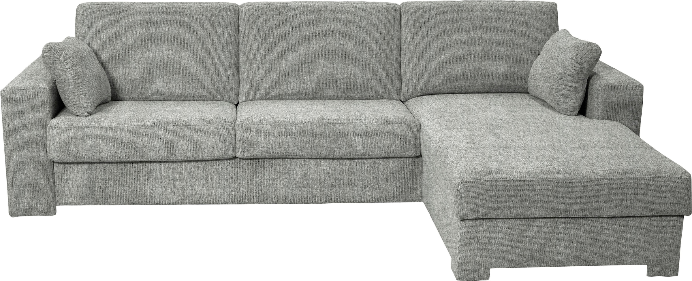 Home affaire Ecksofa »Roma "M" Matratzenhöhe 14 cm, Dauerschlaffunktion, mit Unterfederung,«, Liegemaße ca 143x198 cm, L-Form
