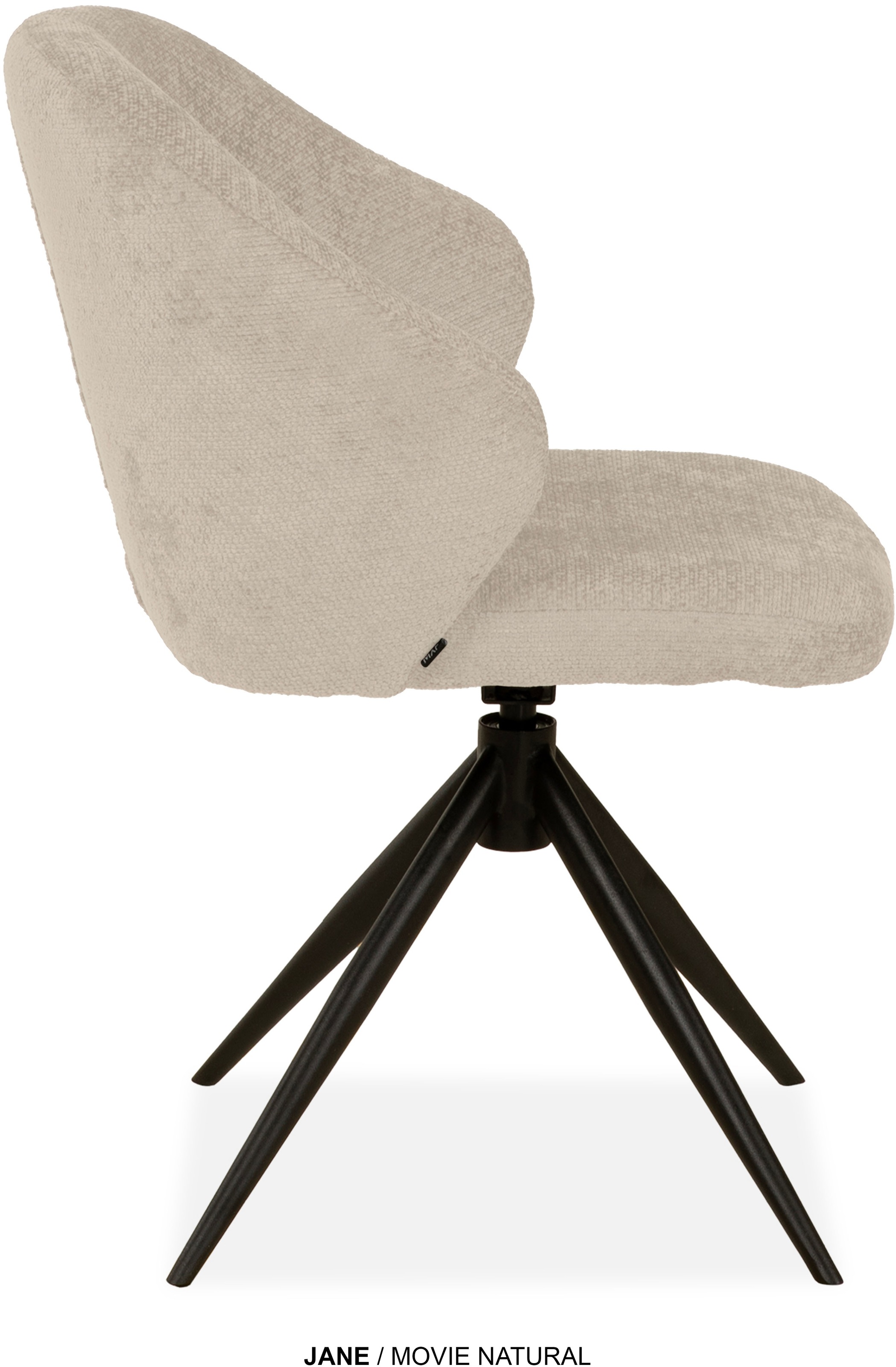 OMG Design Esszimmerstuhl »Jane« (Set) 2 Stk.Drehstuhl mit auto-return, Schalenstuhl