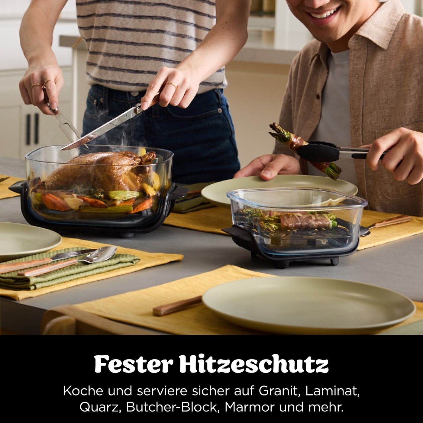 NINJA Heißluftfritteuse »CRISPi 4-in-1 Cyber Space - FN101EUGY« 1700 W tragbar