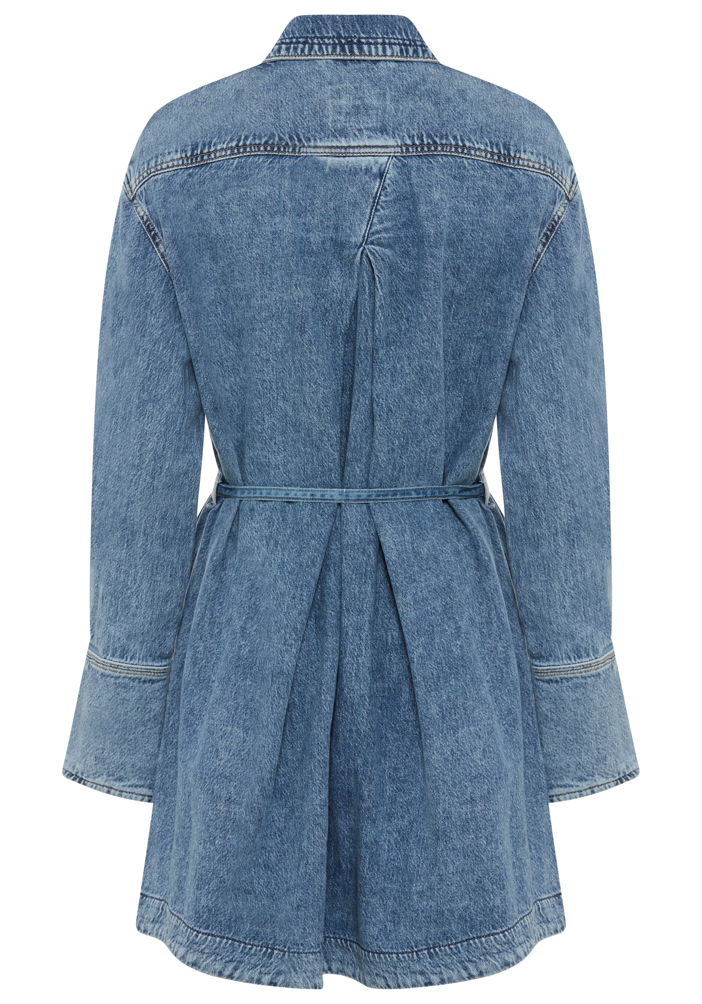 BOSS ORANGE Hemdblusenkleid »Shirtdress Premium Damenmode« Eingrifftaschen