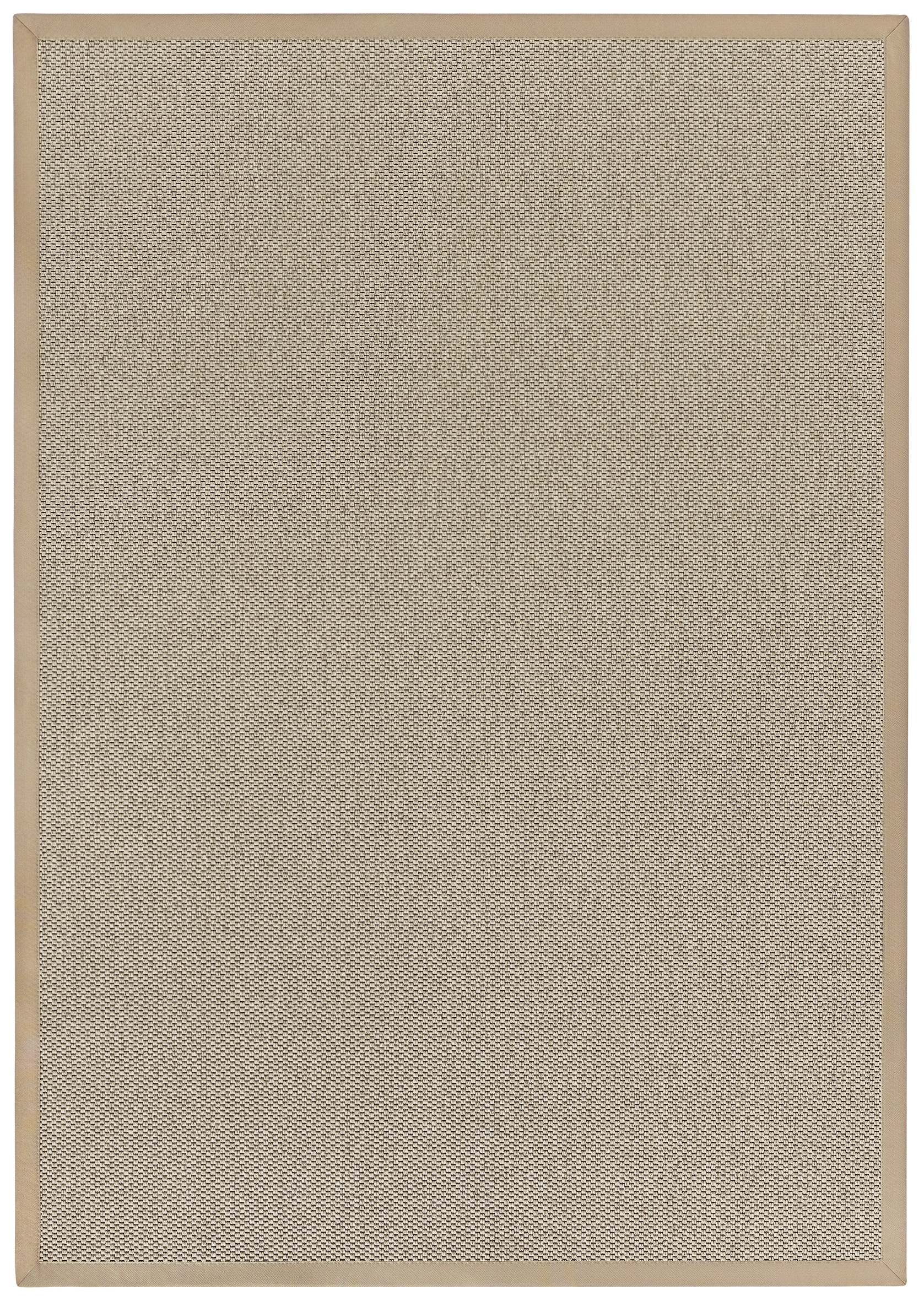 Dekowe Teppich »Naturana Panama« rechteckig 8 mm Höhe Flachgewebe, meliert, Sisal-Optik, mit Bordüre, Wohnzimmer