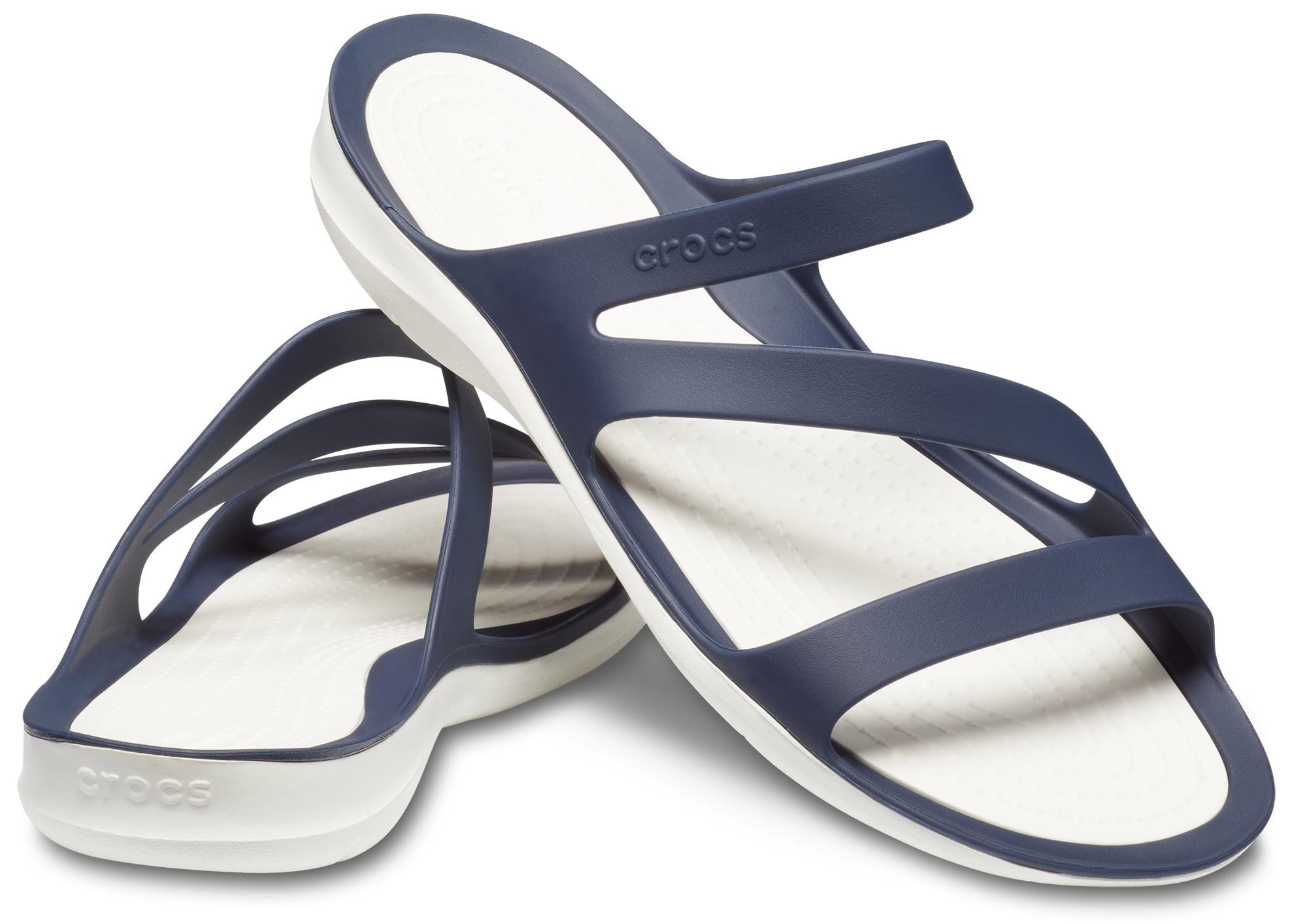 Crocs Badepantolette »Swiftwater Sandal«  , Sommerschuh, Badeschuh, Poolslides, genoppte Innensohle