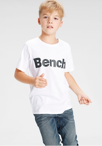 Bench. T-Shirt »Basic«, mit Brustdruck kaufen