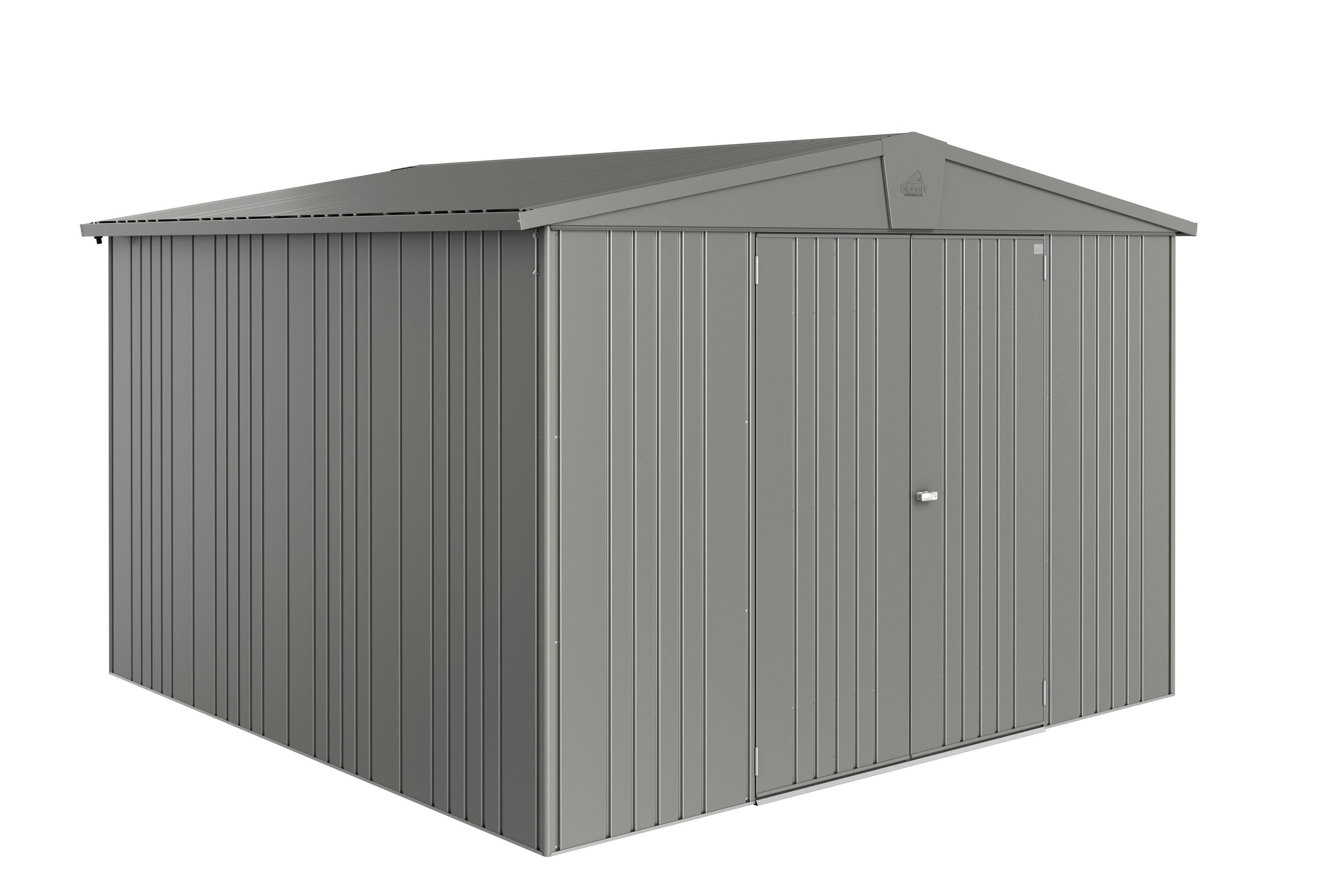 Biohort Gerätehaus »Europa Gr. 7 in quarzgrau-metallic«, aus Metall