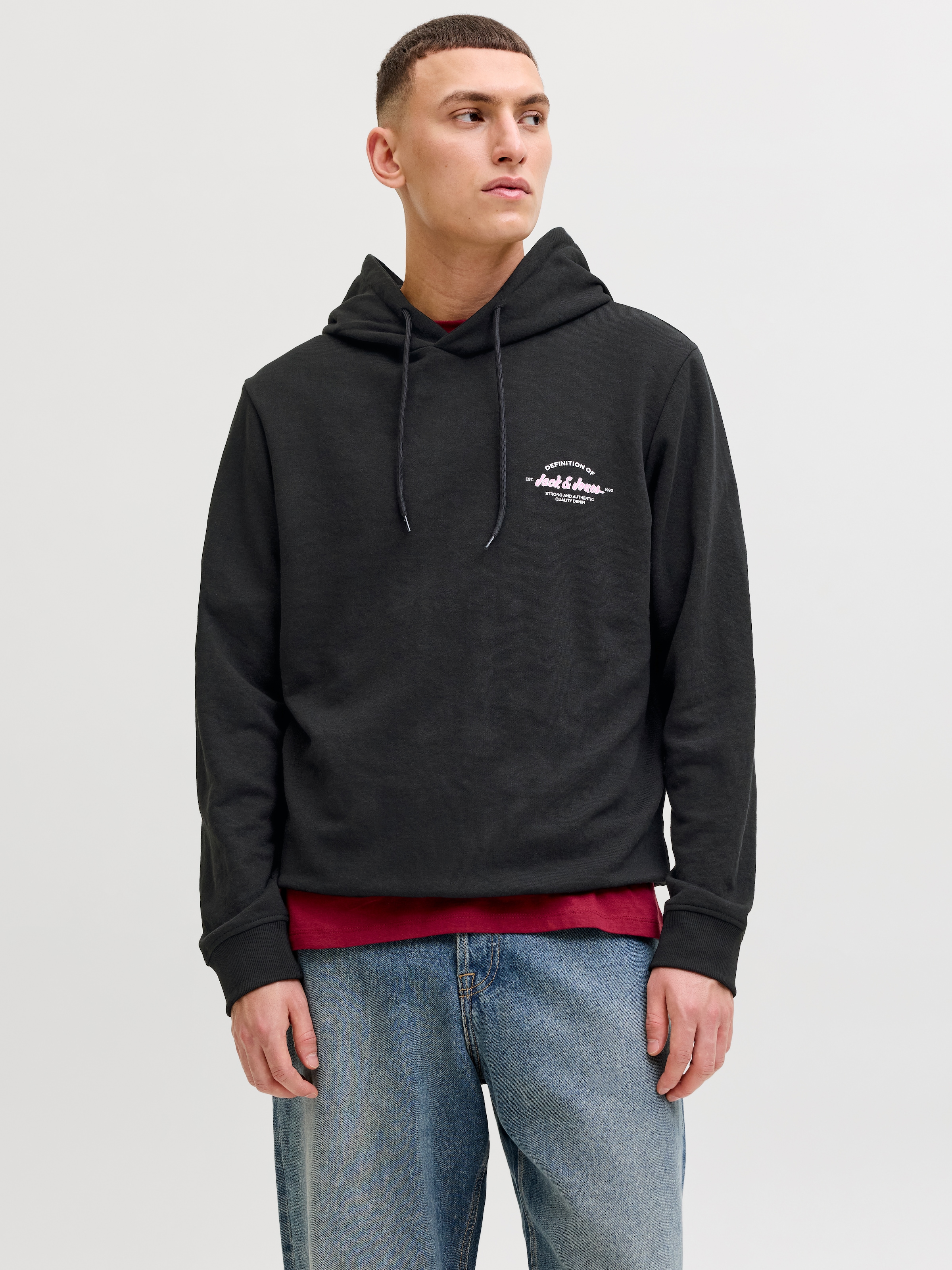 Jack & Jones Kapuzensweatshirt »JJBRANDON SWEAT HOOD«
