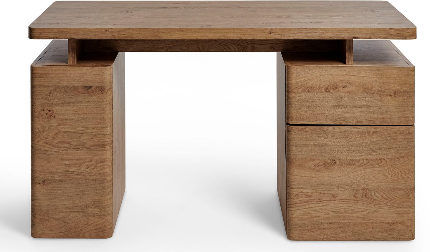 Jahnke Schreibtisch »CU-LIBRE 140«, (1 St.), Platzsparender Arbeitsplatz, mit 1 Schublade und 2 Türen, 135 cm