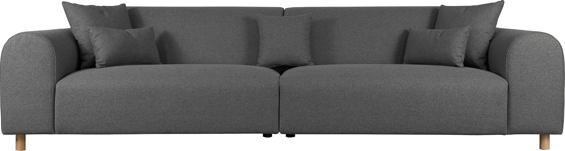 Home affaire Big-Sofa »Svennis« in 2 Bezugsqualitäten, B/T/H: 314/98/83 cm günstig online kaufen