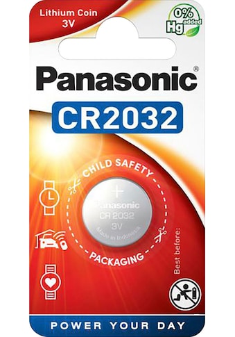 Panasonic Batterie »Coin Lithium - CR2032«, CR2032, 3 V, (1 St.) kaufen