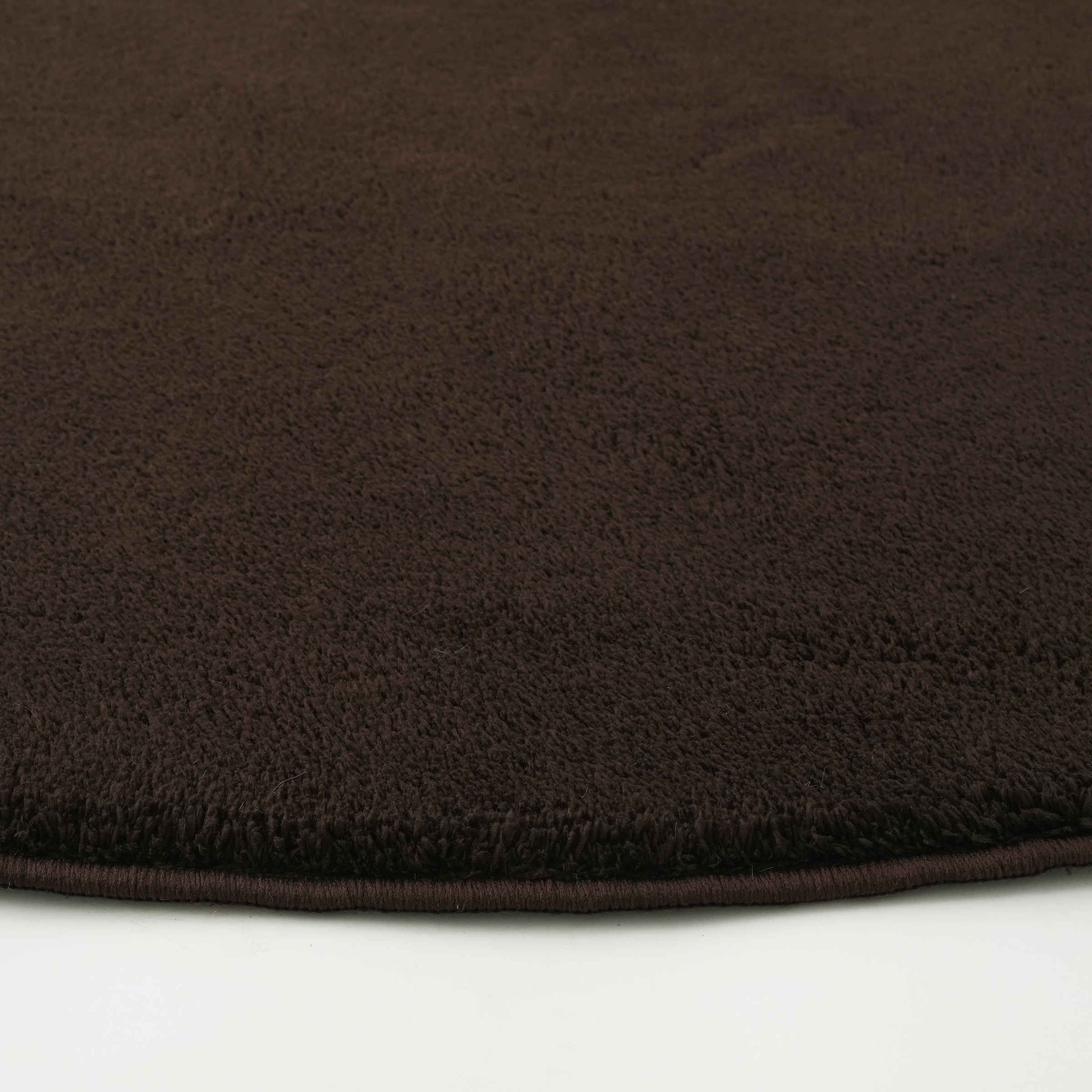 OTTO home Teppich »Cali« rund 16 mm Höhe Uni-Farben, kuschelig, & weich, waschbar, Wohnzimmer, Schlafzimmer