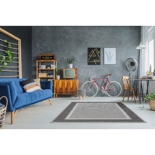 Andiamo Teppich »ARIZONA 2«, rechteckig, Flachgewebe, mit Bordüre, In- und Outdoor  geeignet, Wohnzimmer bequem und schnell bestellen