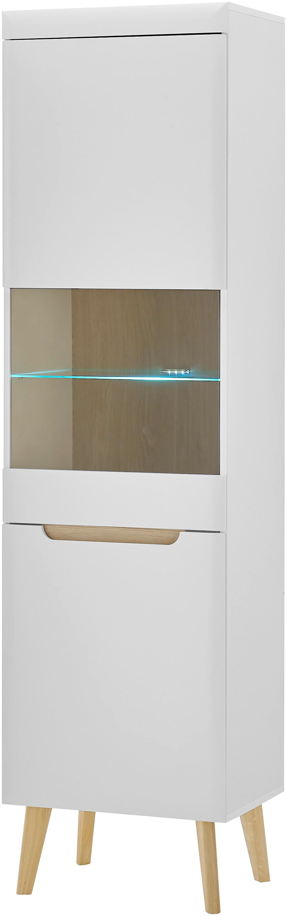 INOSIGN Vitrine »Torge, Hochschrank, Glasvitrine, Standvitrine, Vitrinensch günstig online kaufen