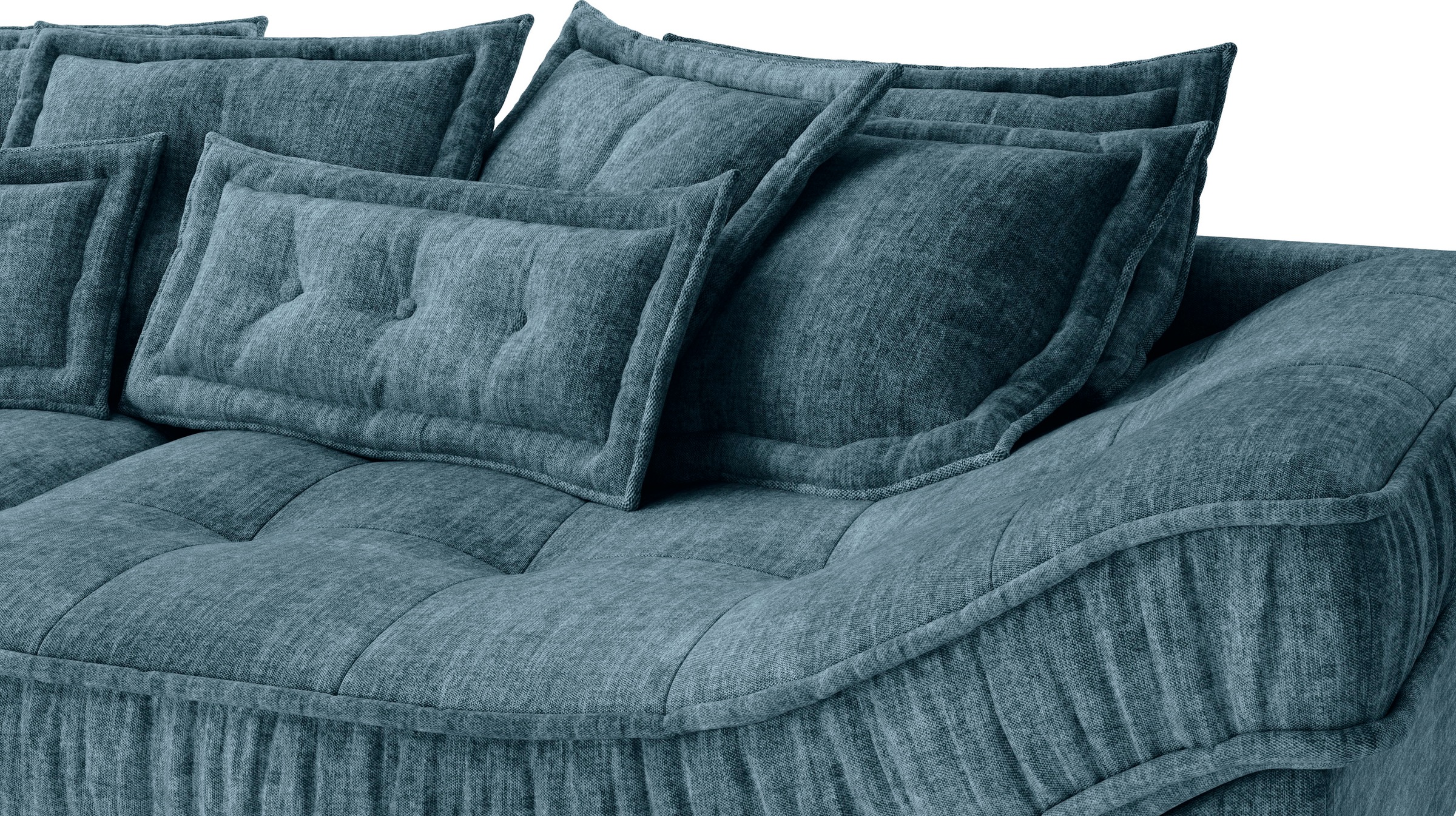 Mr. Couch Ecksofa »Diwan II, L-Form«, Wahlweise mit Kaltschaumpolsterung bis 140 kg belastbar
