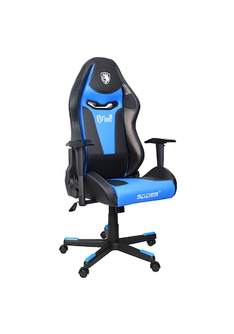 Sades Gaming-Stuhl »"Orion" schwarz/blau, Kunstleder, höhenverstellbare-Armlehne,... kaufen