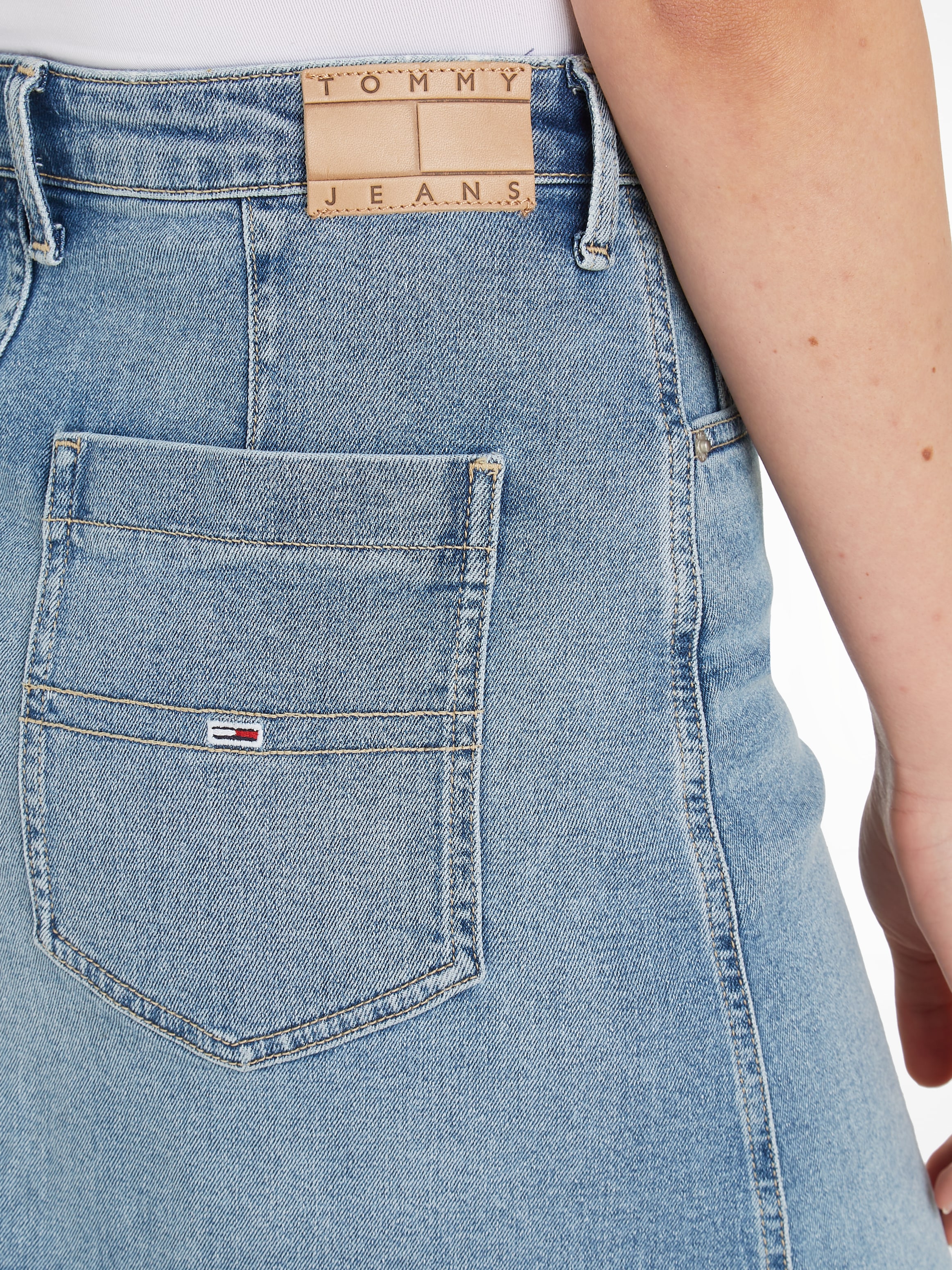 Tommy Jeans A-Linien-Rock »ALINE SKIRT BH0130«, kaufen im 5-Pocket-Style