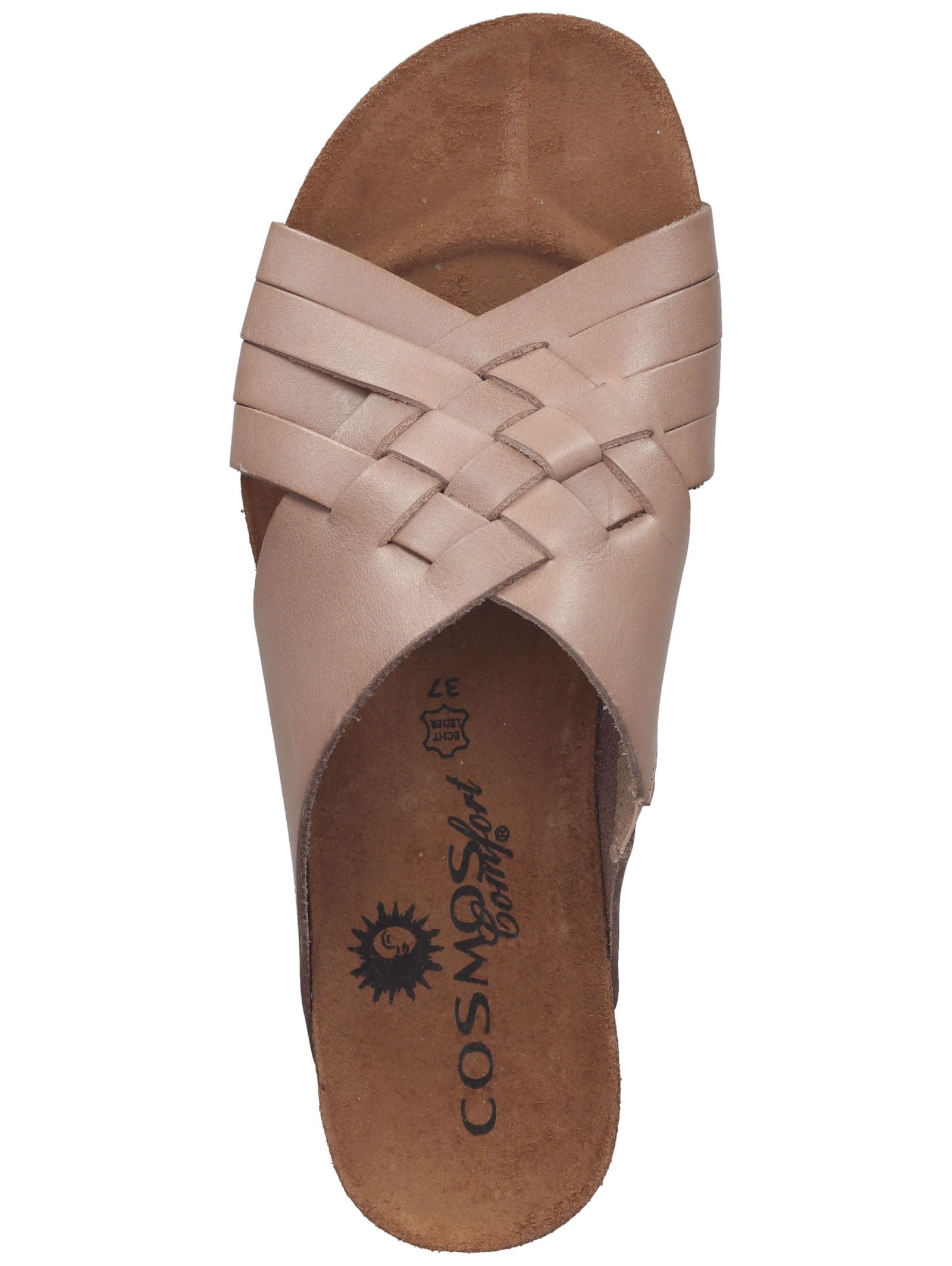 COSMOS Comfort Pantolette »COSMOS Comfort Pantoletten Leder«