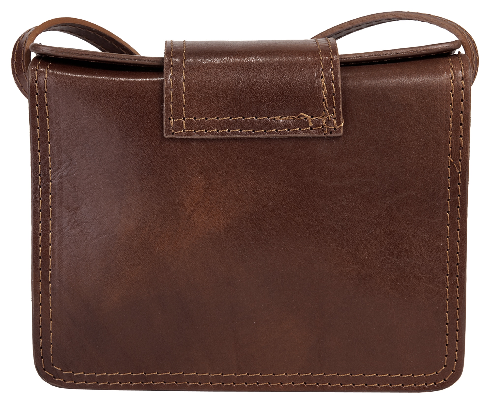 Piké Umhängetasche, echt Leder, Made in Italy