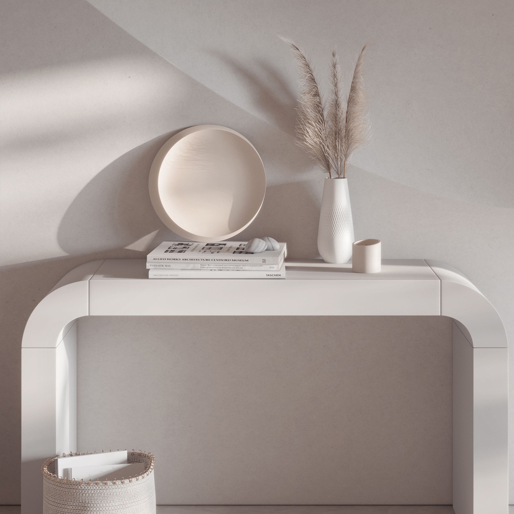 Villeroy & Boch Servierplatte »Präsentationsplatte NewMoon ø 36,8 cm beige« günstig online kaufen