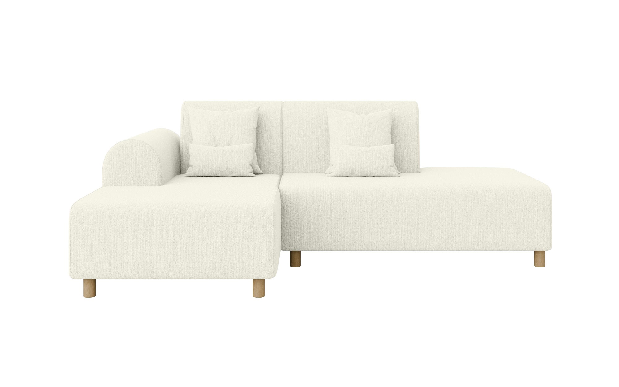 OTTO home Ecksofa »Suyala« L-Form mit Hocker günstig online kaufen