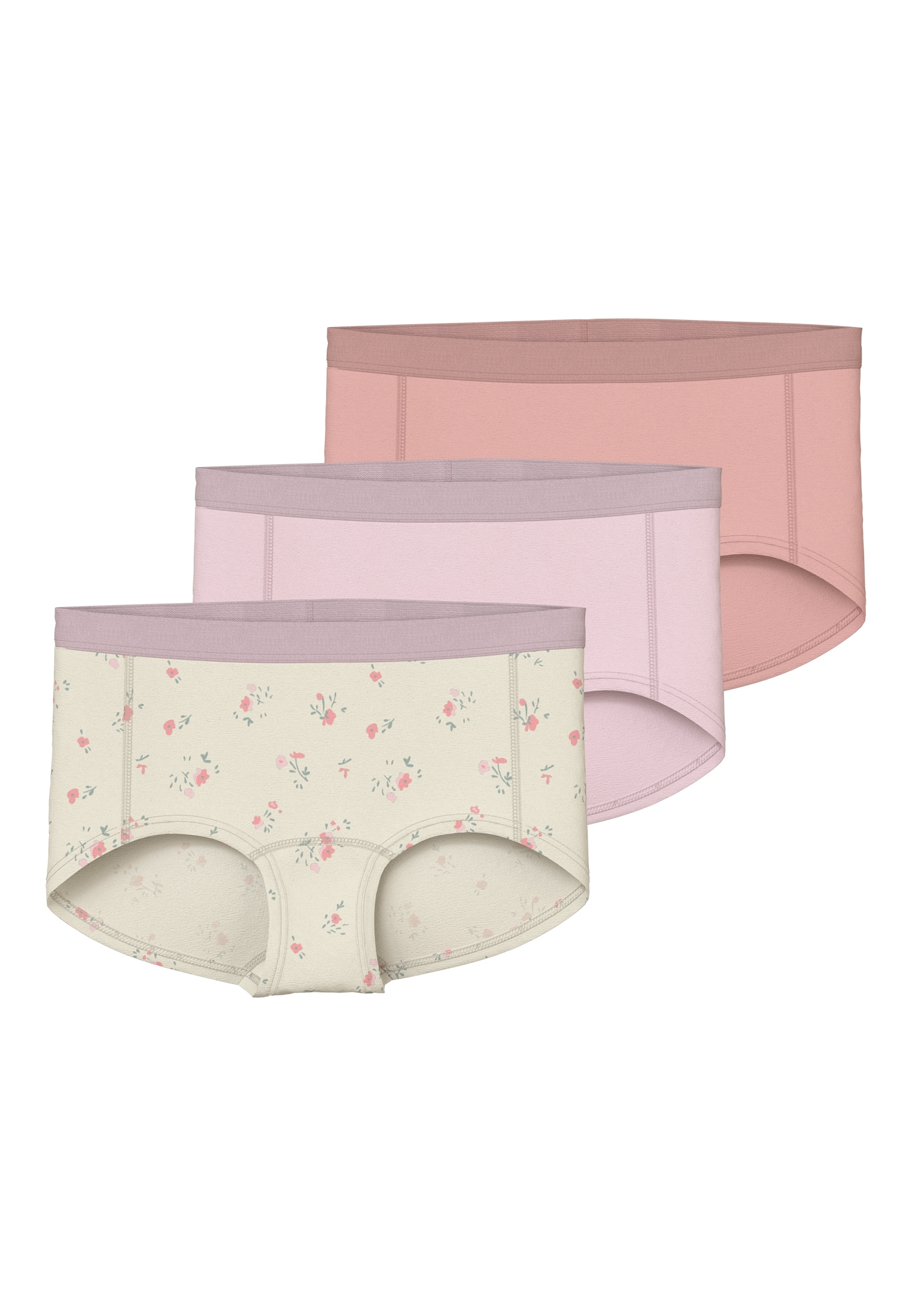 Name It Boxershorts »NKFHIPSTER 3P FLOWER NOOS«, (3 St.)